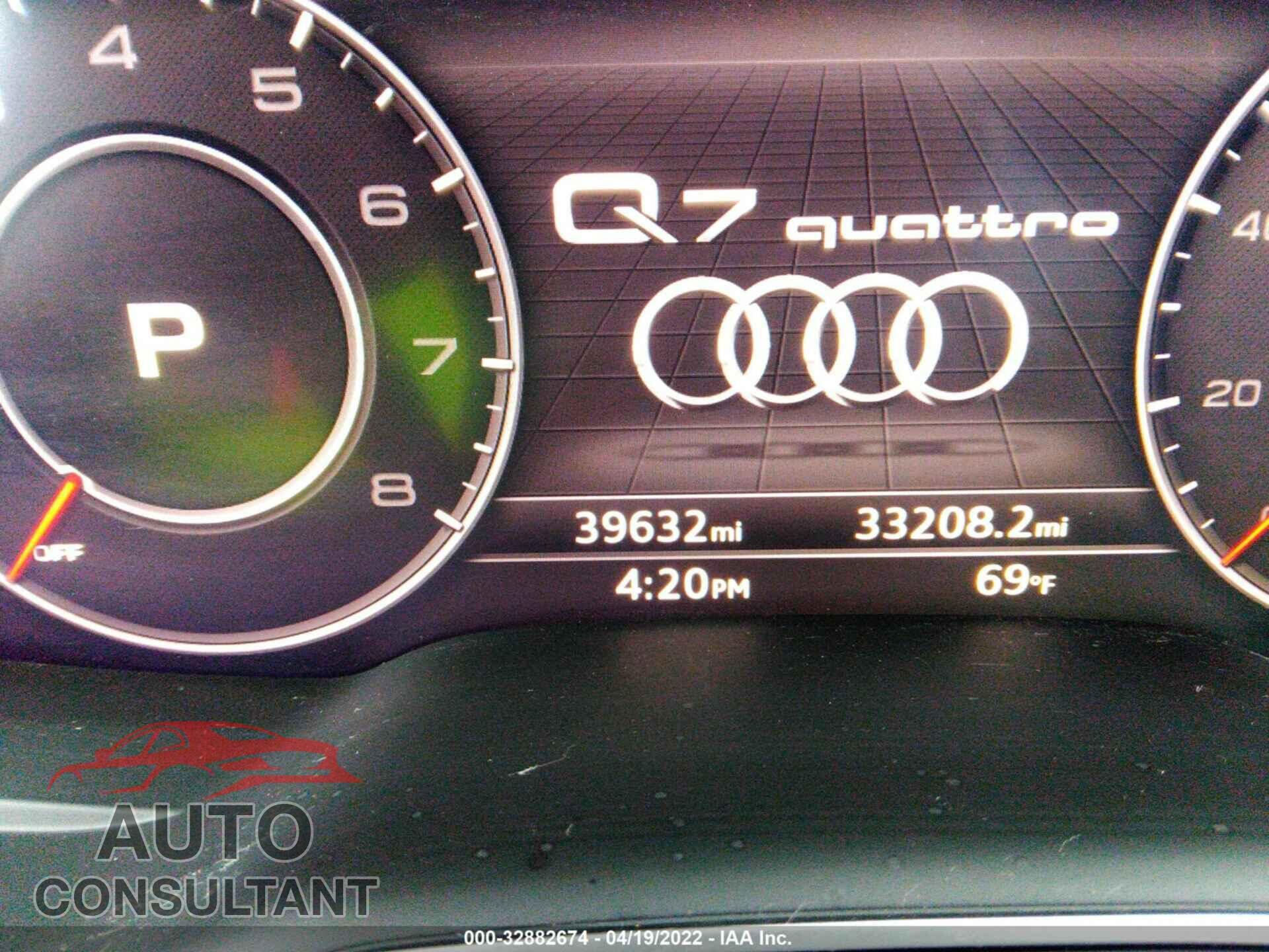 AUDI Q7 2019 - WA1VABF7XKD013265