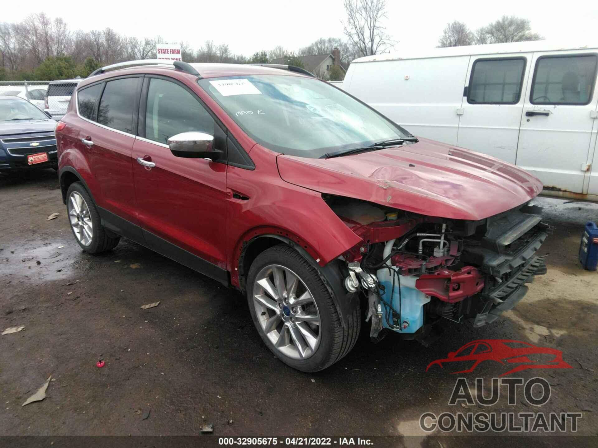 FORD ESCAPE 2016 - 1FMCU9G97GUA93186