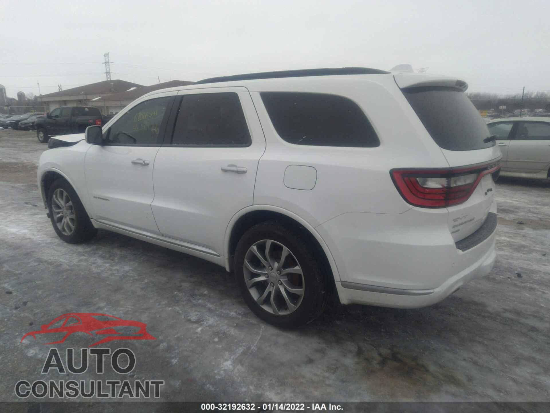 DODGE DURANGO 2017 - 1C4RDJEGXHC675467