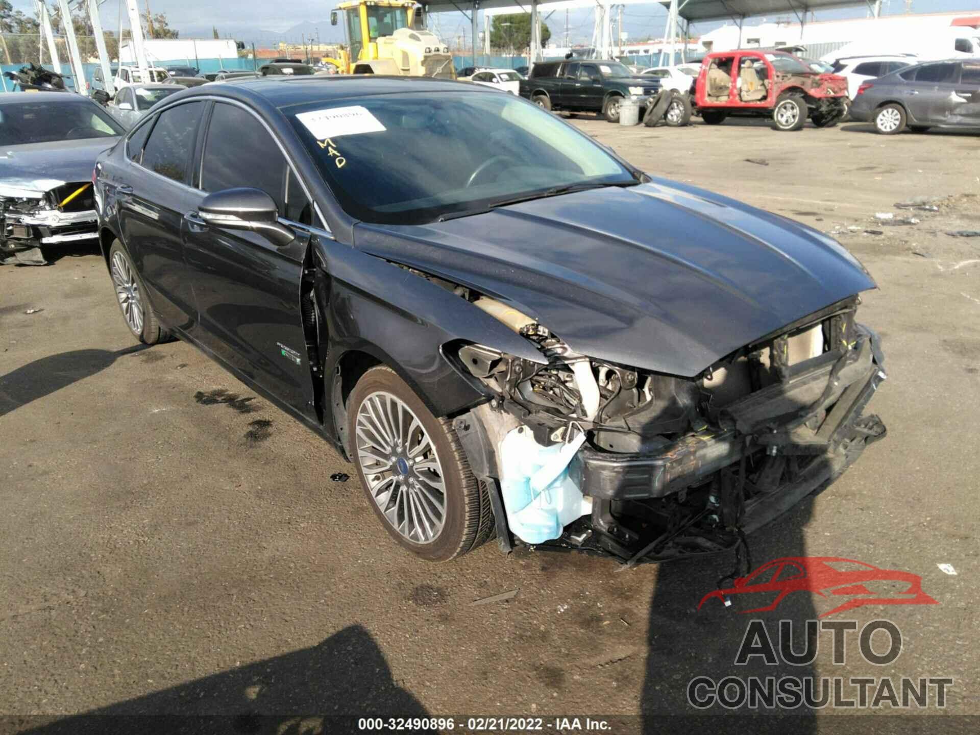 FORD FUSION ENERGI 2017 - 3FA6P0SU6HR329311