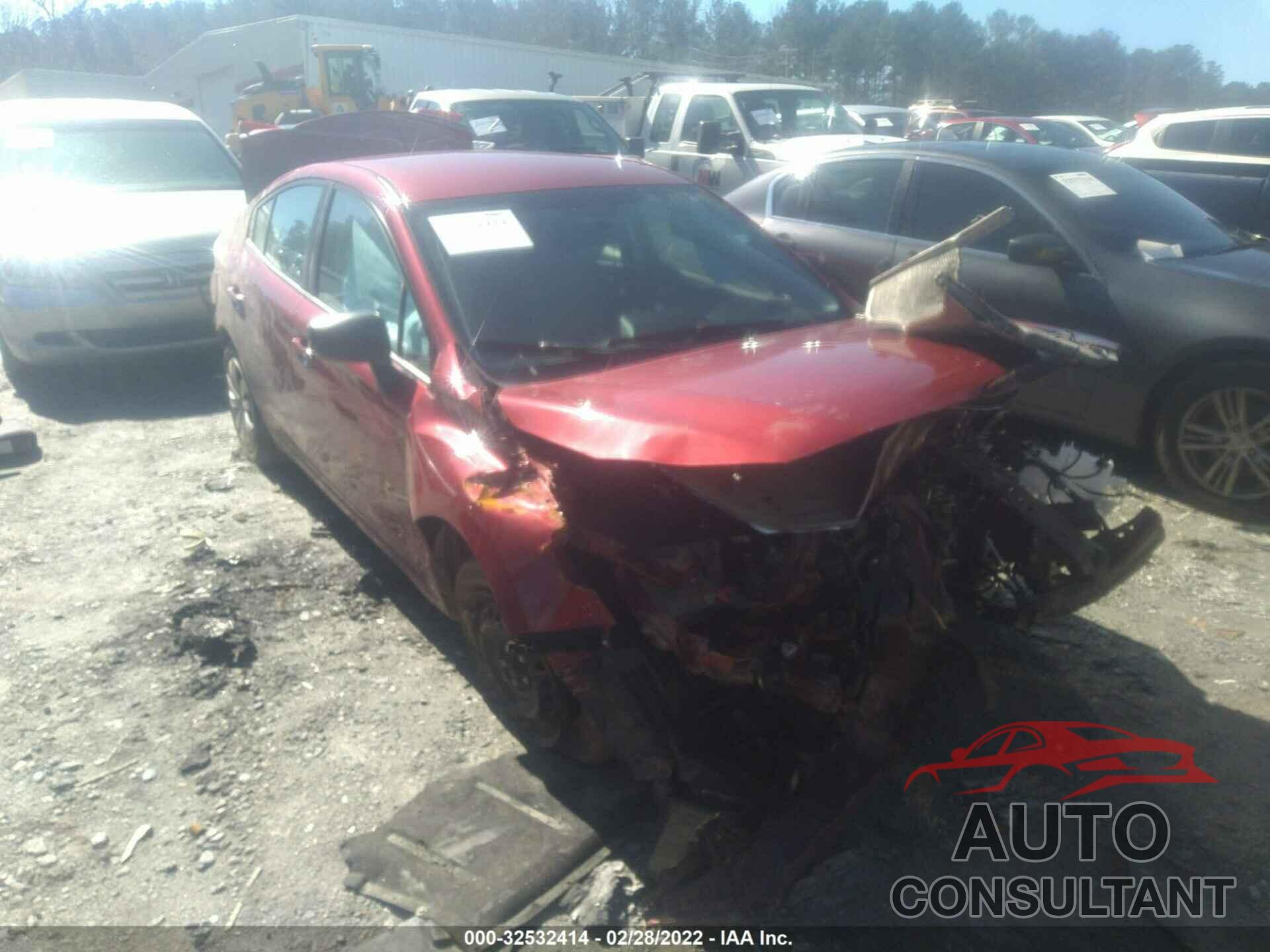 SUBARU IMPREZA 2021 - 4S3GKAB6XM3601792