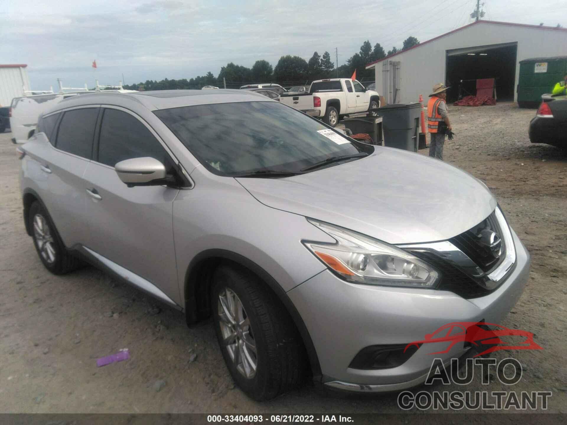 NISSAN MURANO 2016 - 5N1AZ2MG1GN166663