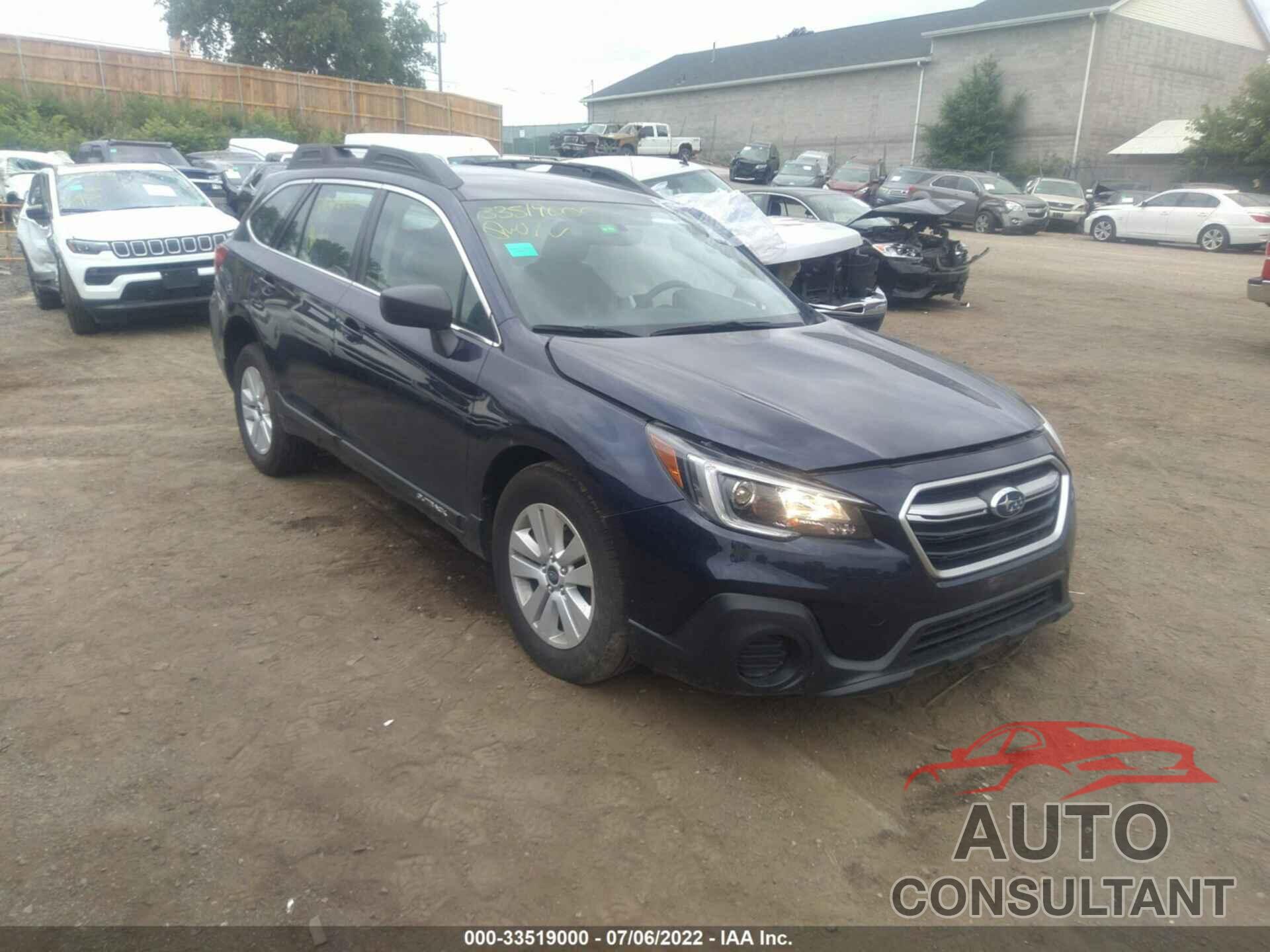 SUBARU OUTBACK 2018 - 4S4BSAAC6J3229764