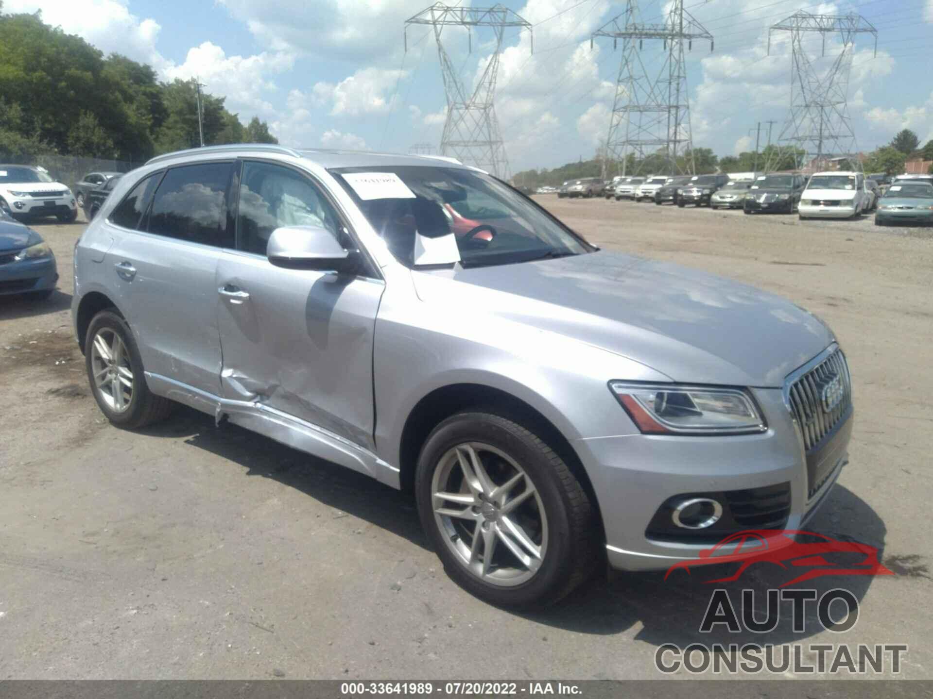 AUDI Q5 2016 - WA1L2AFP4GA013110