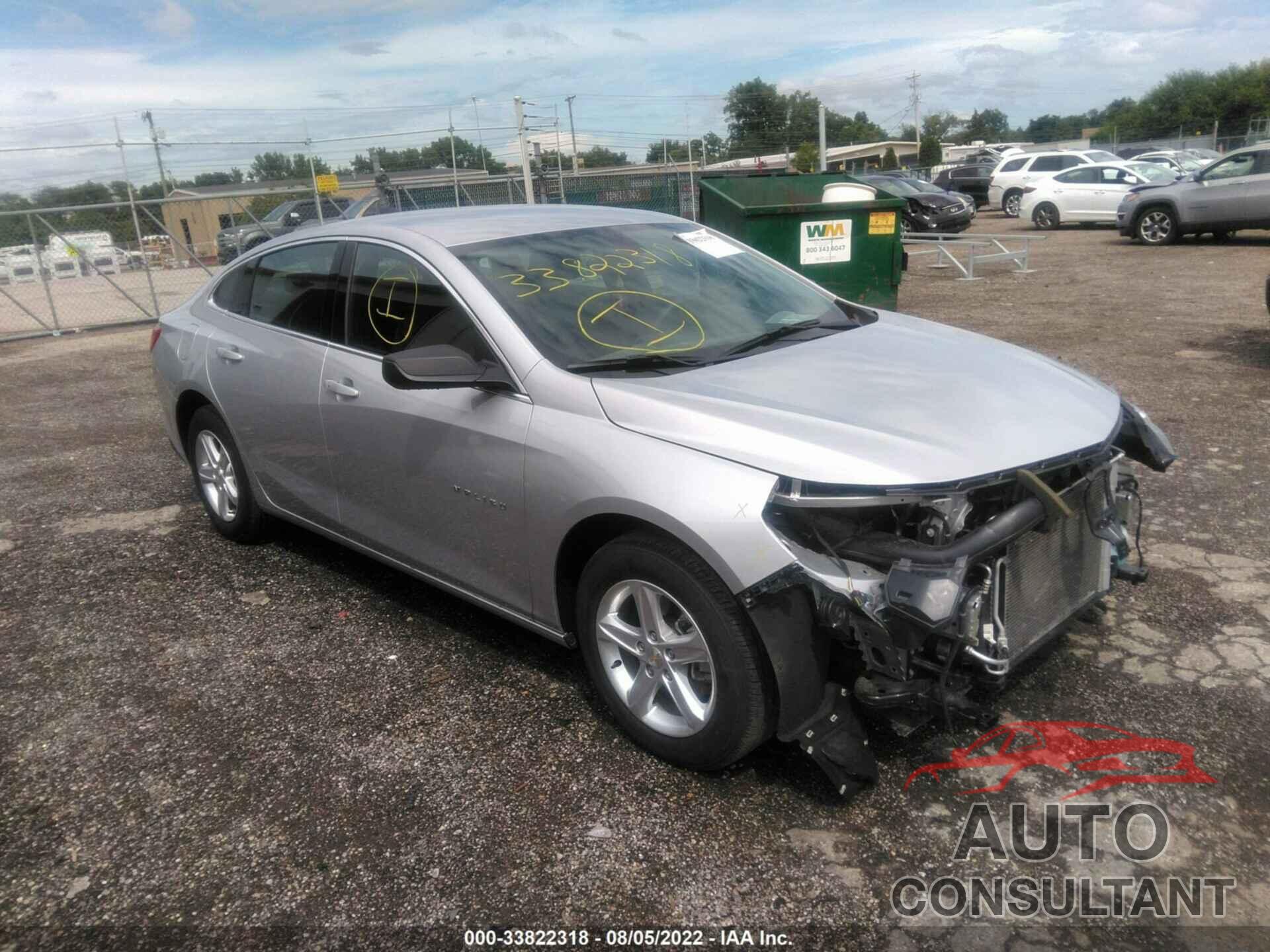 CHEVROLET MALIBU 2021 - 1G1ZC5ST2MF081789