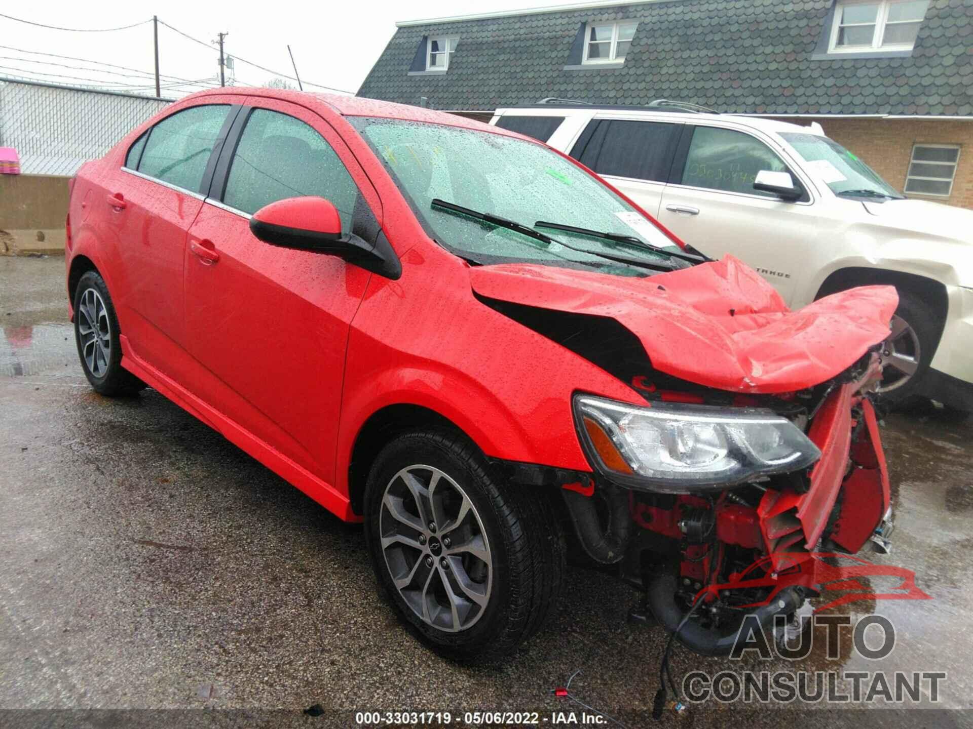 CHEVROLET SONIC 2020 - 1G1JD5SB1L4136907