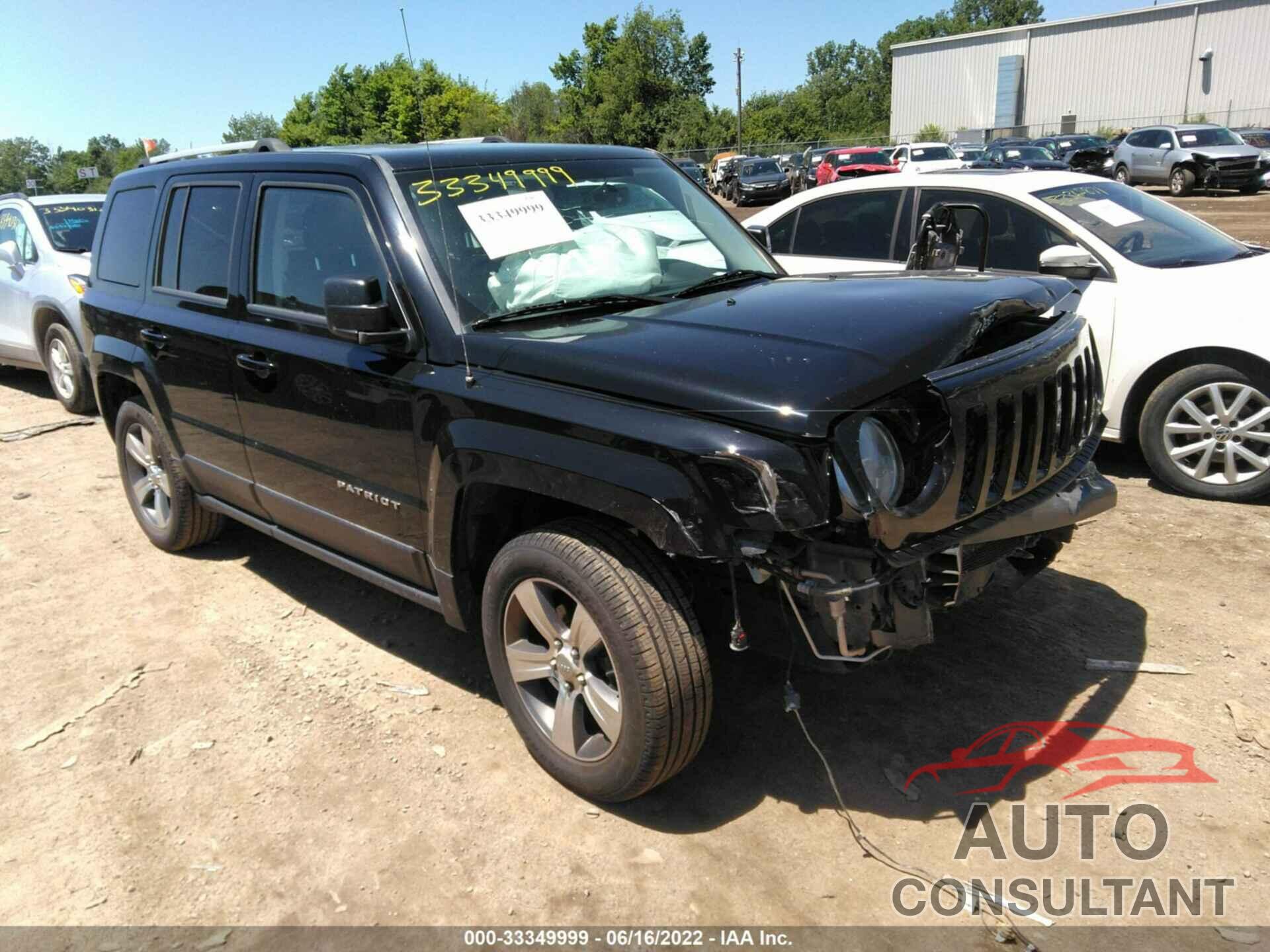 JEEP PATRIOT 2017 - 1C4NJRFB7HD172367