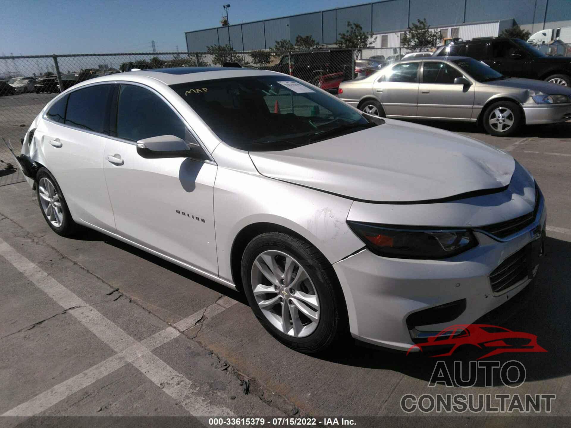 CHEVROLET MALIBU 2018 - 1G1ZF5SU5JF151572