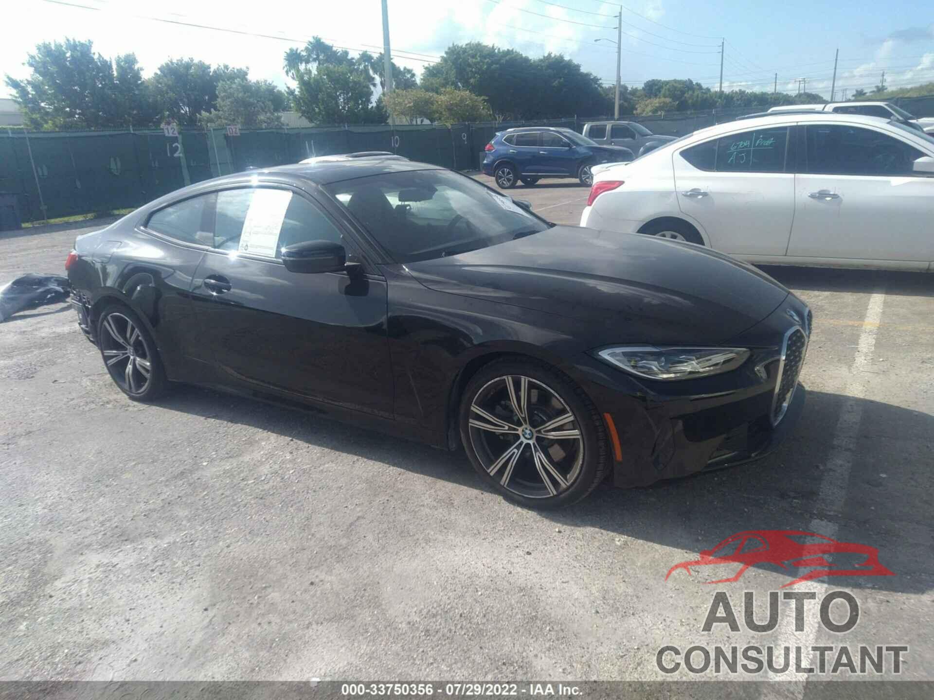 BMW 4 SERIES 2021 - WBA53AP09MCF39035