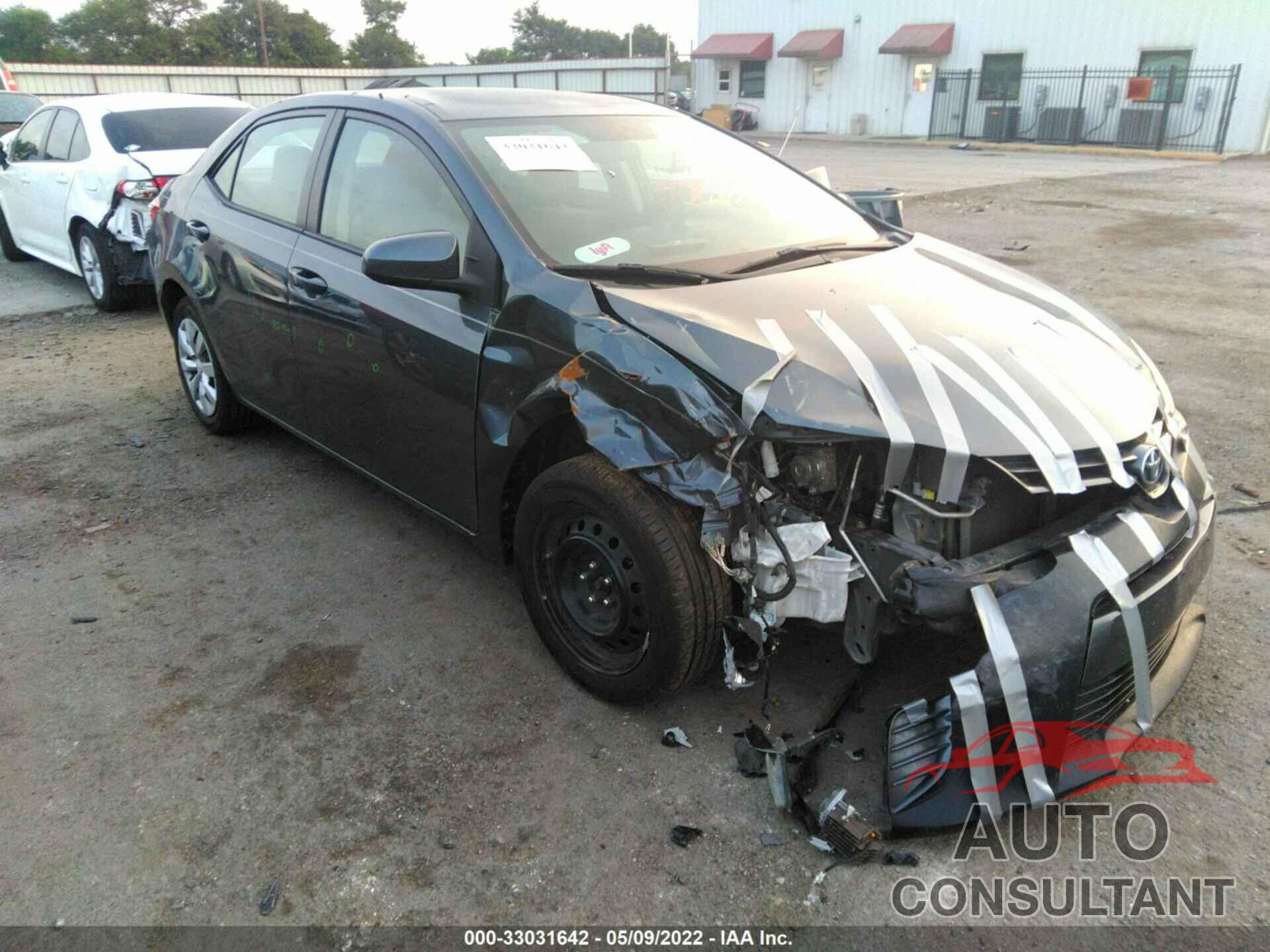 TOYOTA COROLLA 2016 - 5YFBURHE7GP387664