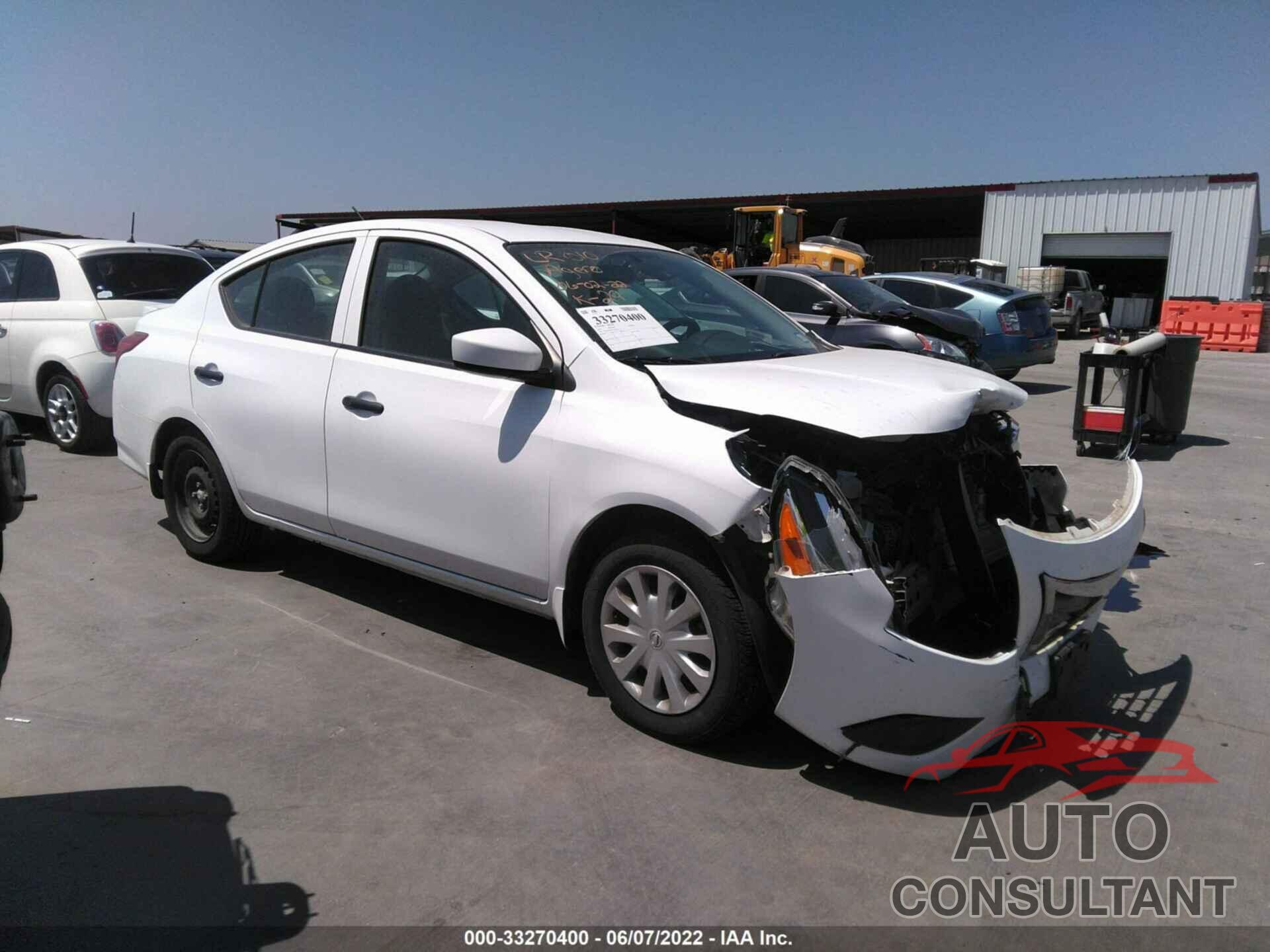 NISSAN VERSA 2016 - 3N1CN7AP8GL843558