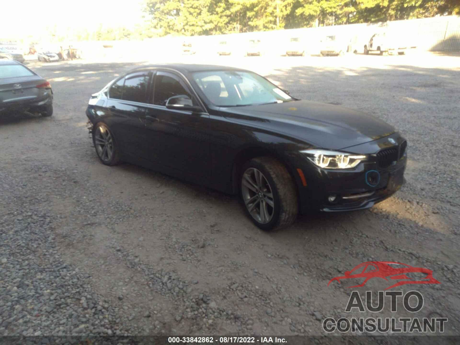 BMW 3 SERIES 2018 - WBA8D9C53JEM34238