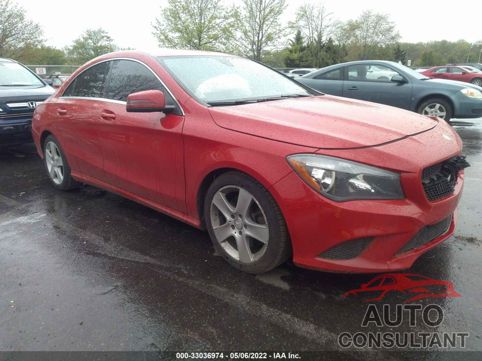 MERCEDES-BENZ CLA 2016 - WDDSJ4GB1GN334027