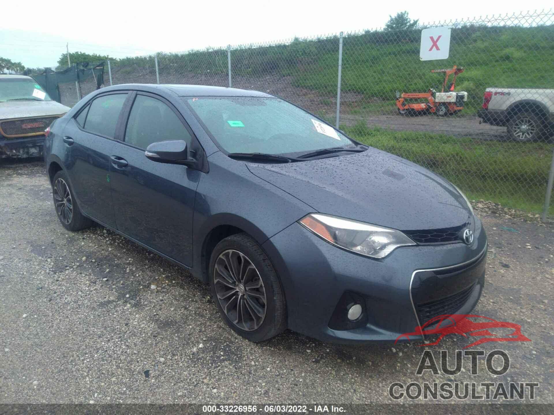 TOYOTA COROLLA 2016 - 2T1BURHE0GC721291