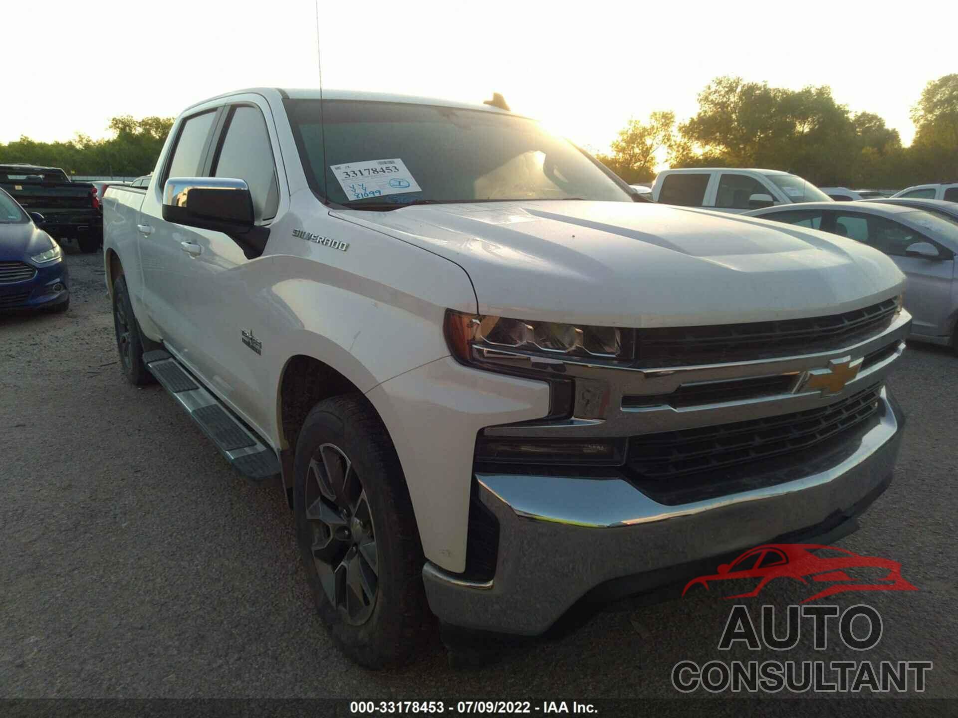 CHEVROLET SILVERADO 1500 2019 - 1GCPWCED1KZ127686