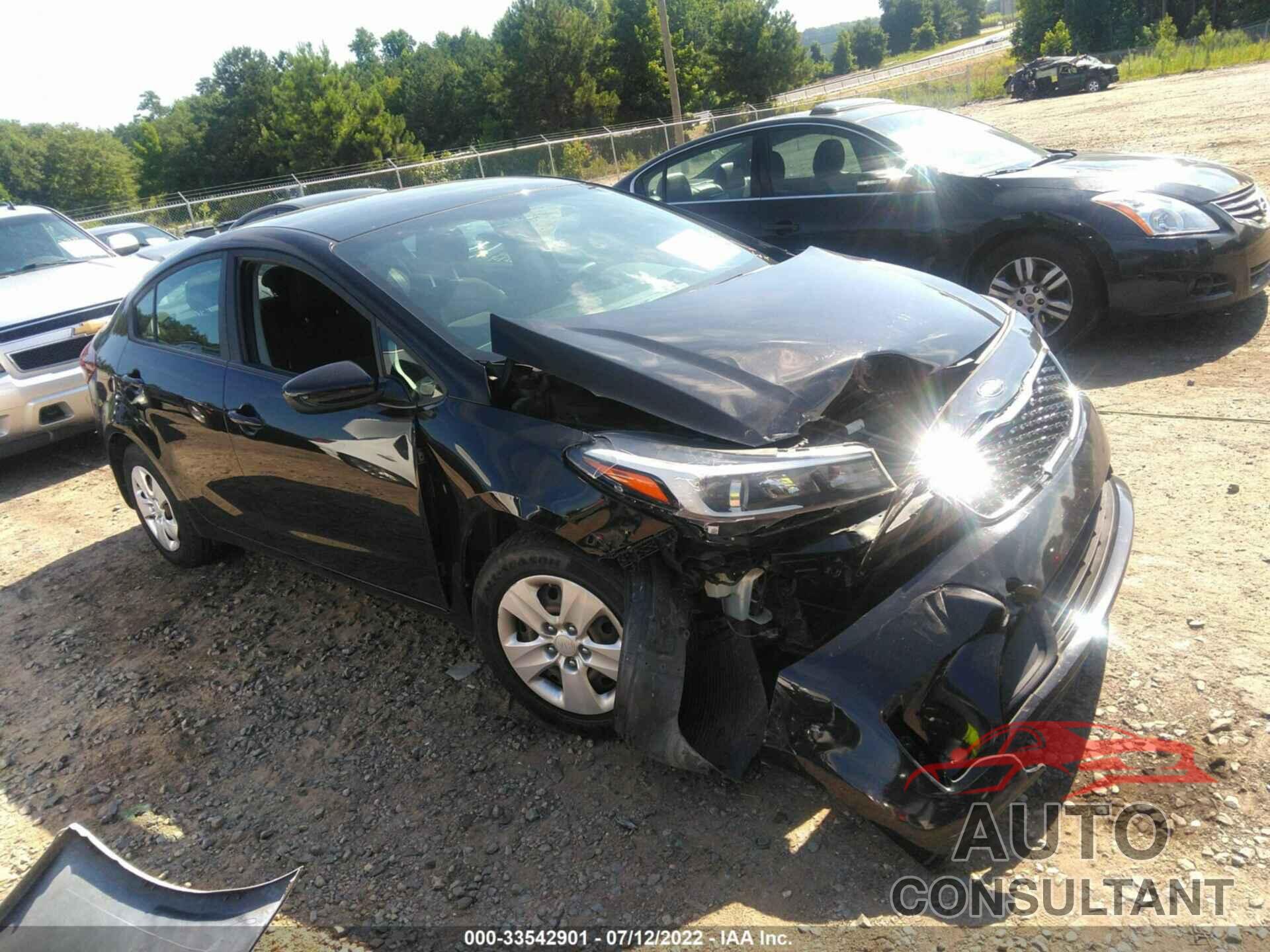 KIA FORTE 2017 - 3KPFK4A70HE078790