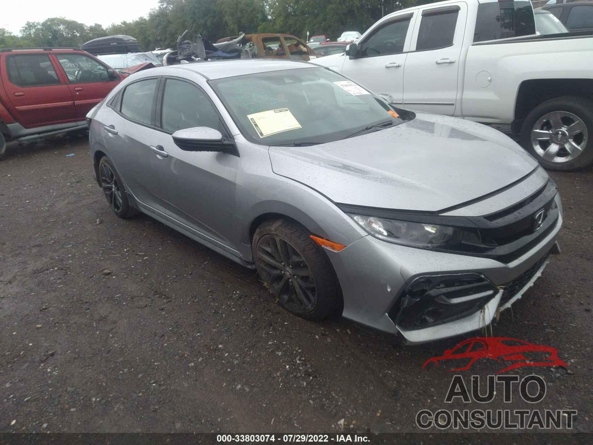 HONDA CIVIC HATCHBACK 2021 - SHHFK7H40MU229515
