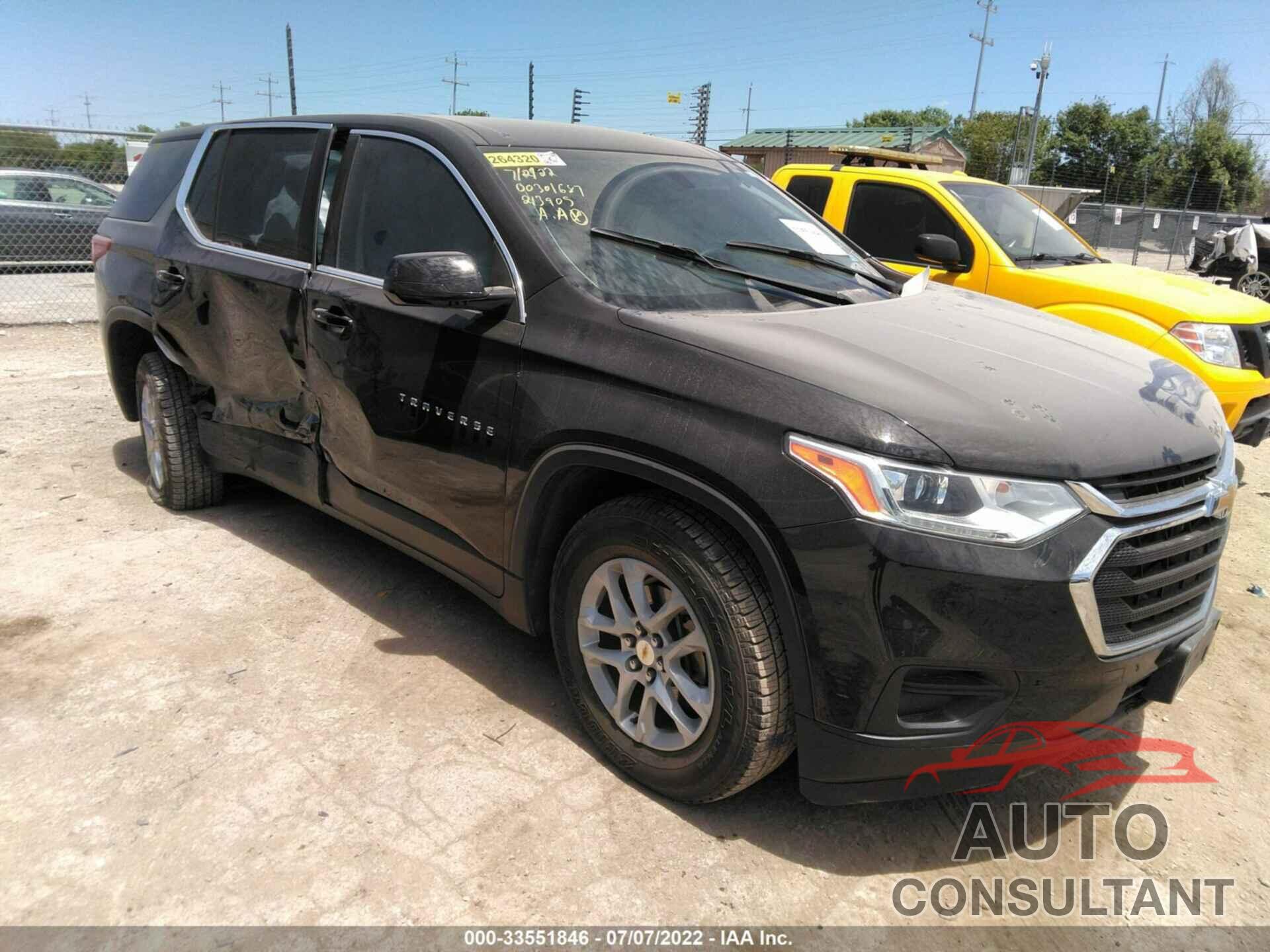 CHEVROLET TRAVERSE 2019 - 1GNERFKW7KJ213905