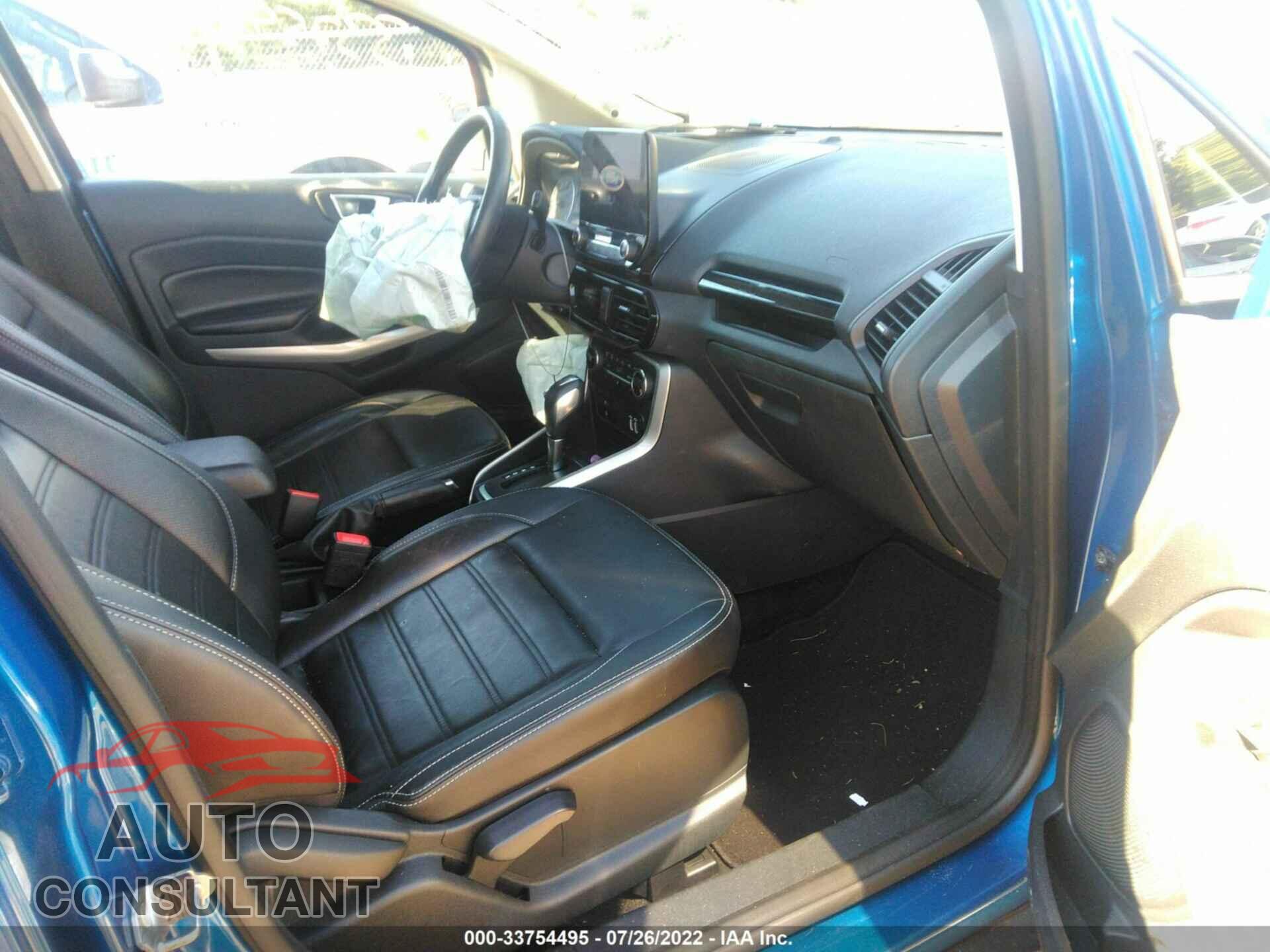 FORD ECOSPORT 2020 - MAJ6S3KL4LC354433