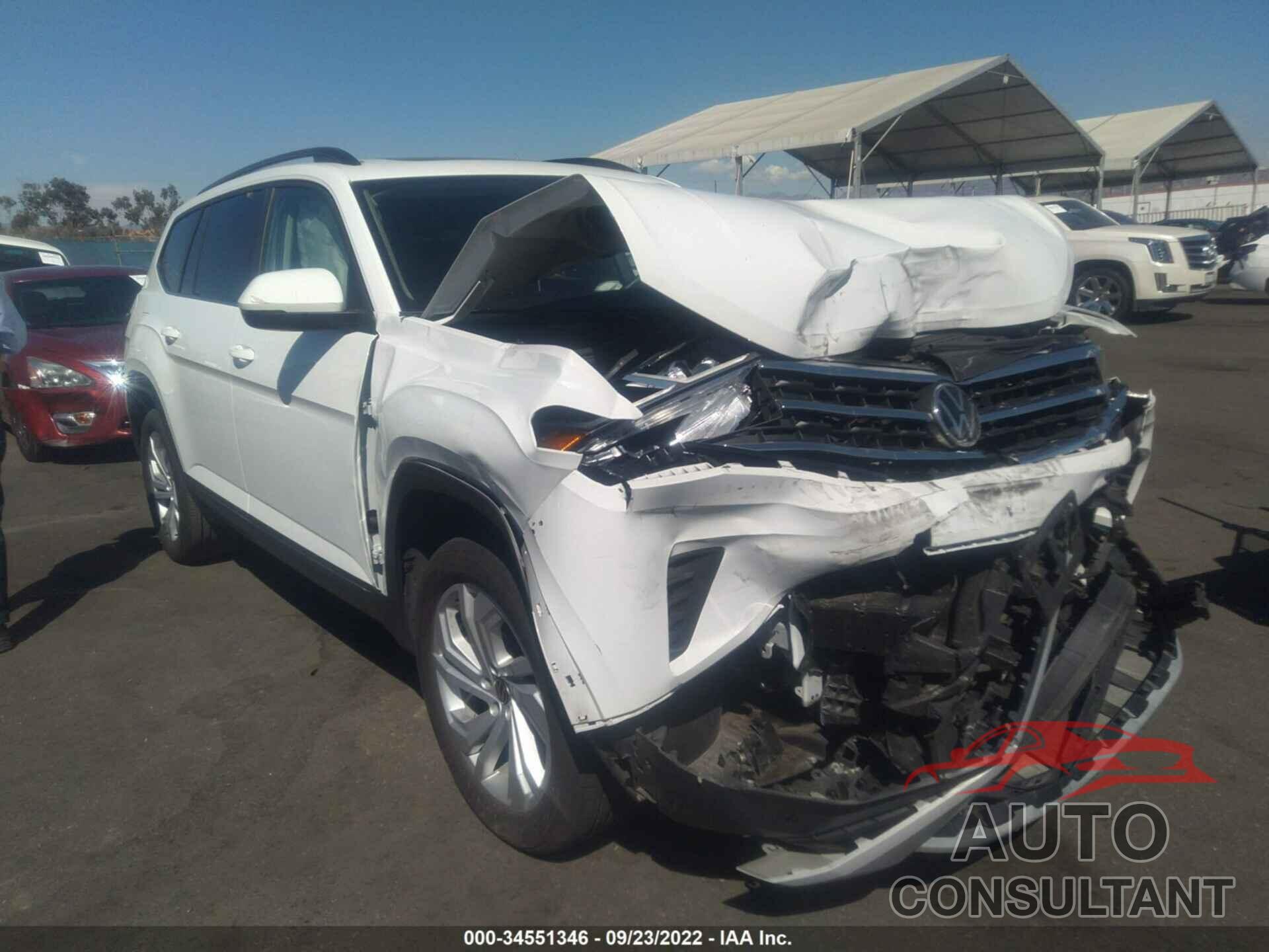 VOLKSWAGEN ATLAS 2021 - 1V2JR2CA7MC546601