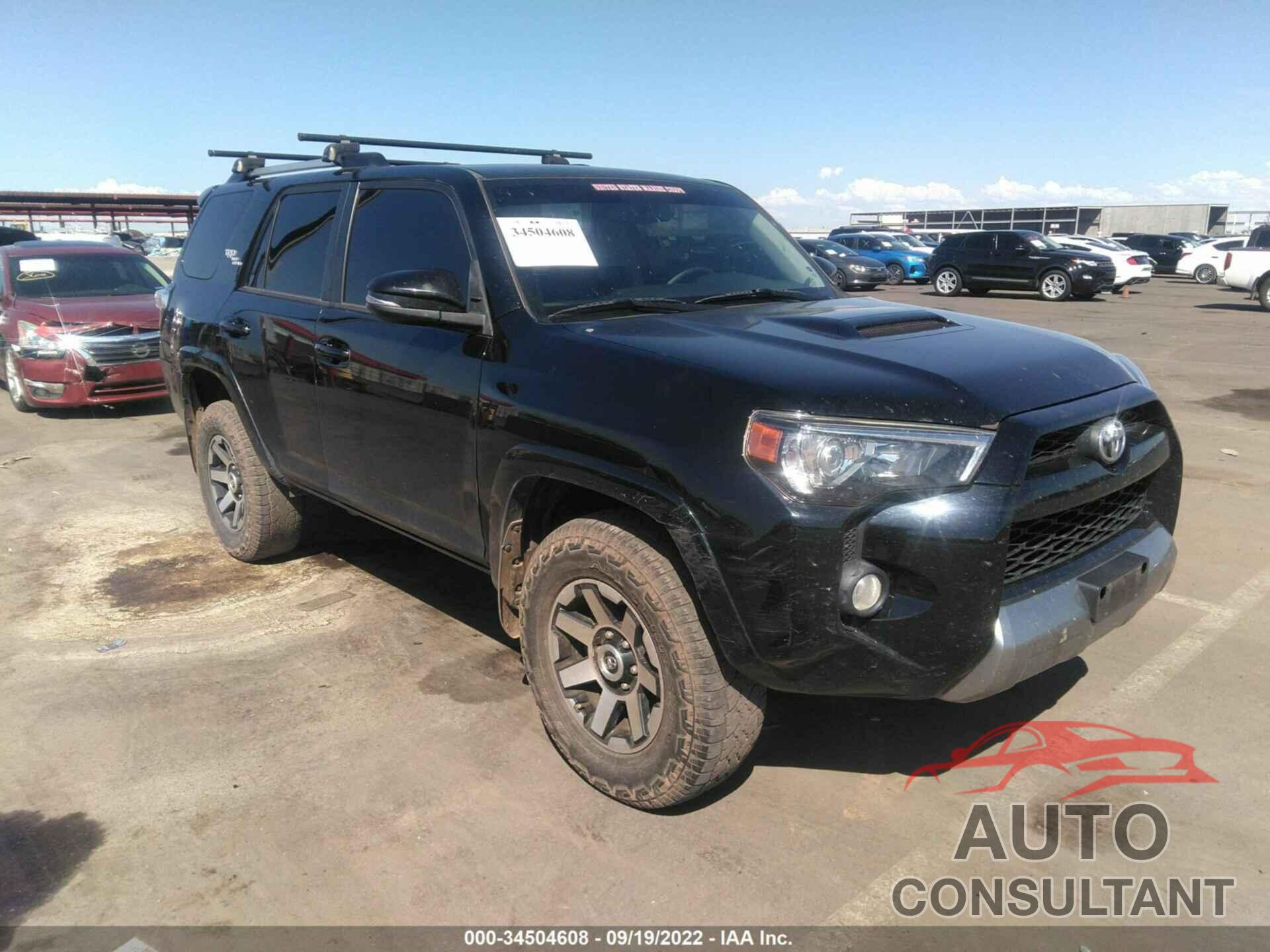 TOYOTA 4RUNNER 2017 - JTEBU5JR4H5460067