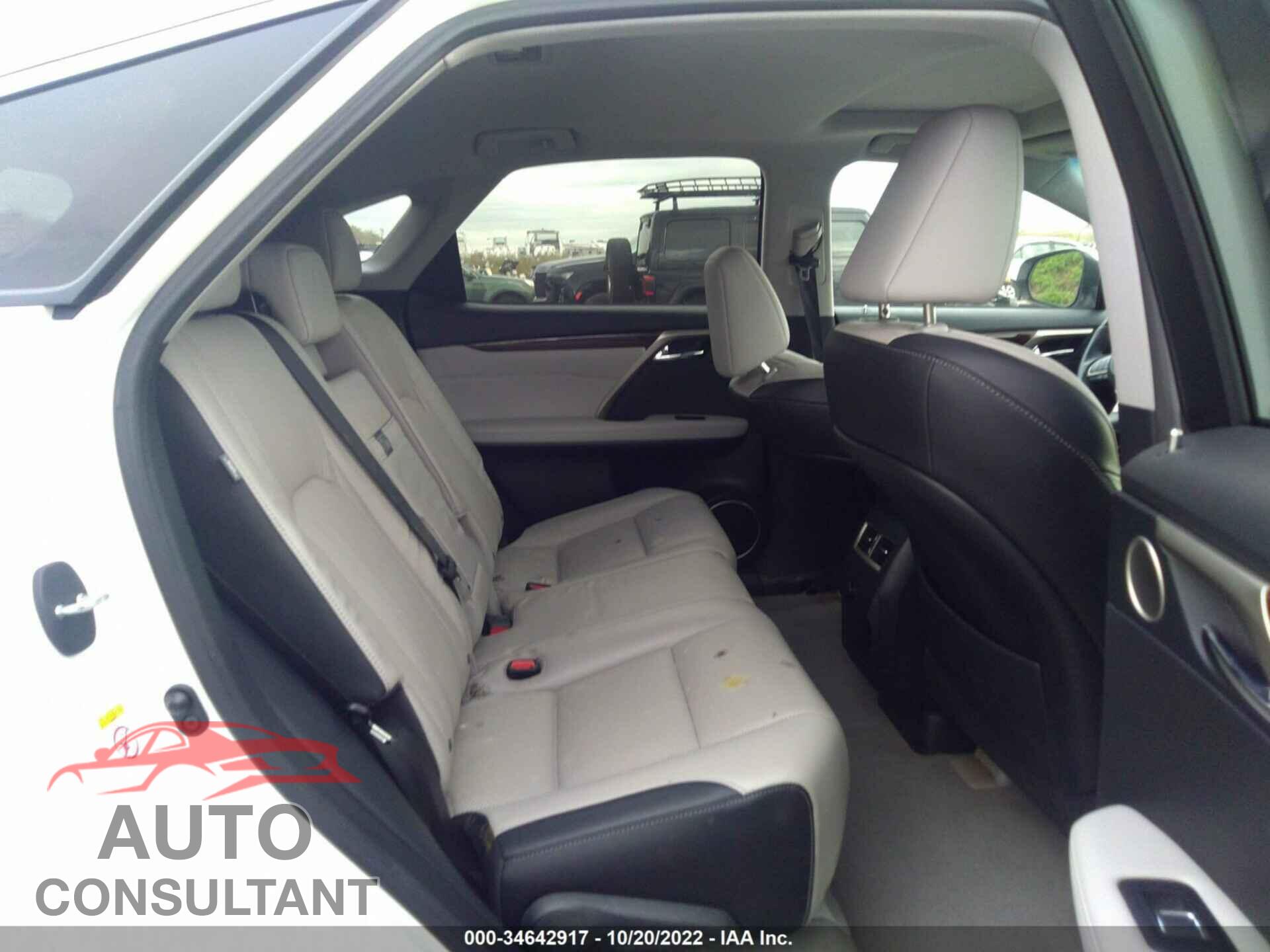 LEXUS RX 2017 - 2T2ZZMCA6HC037544