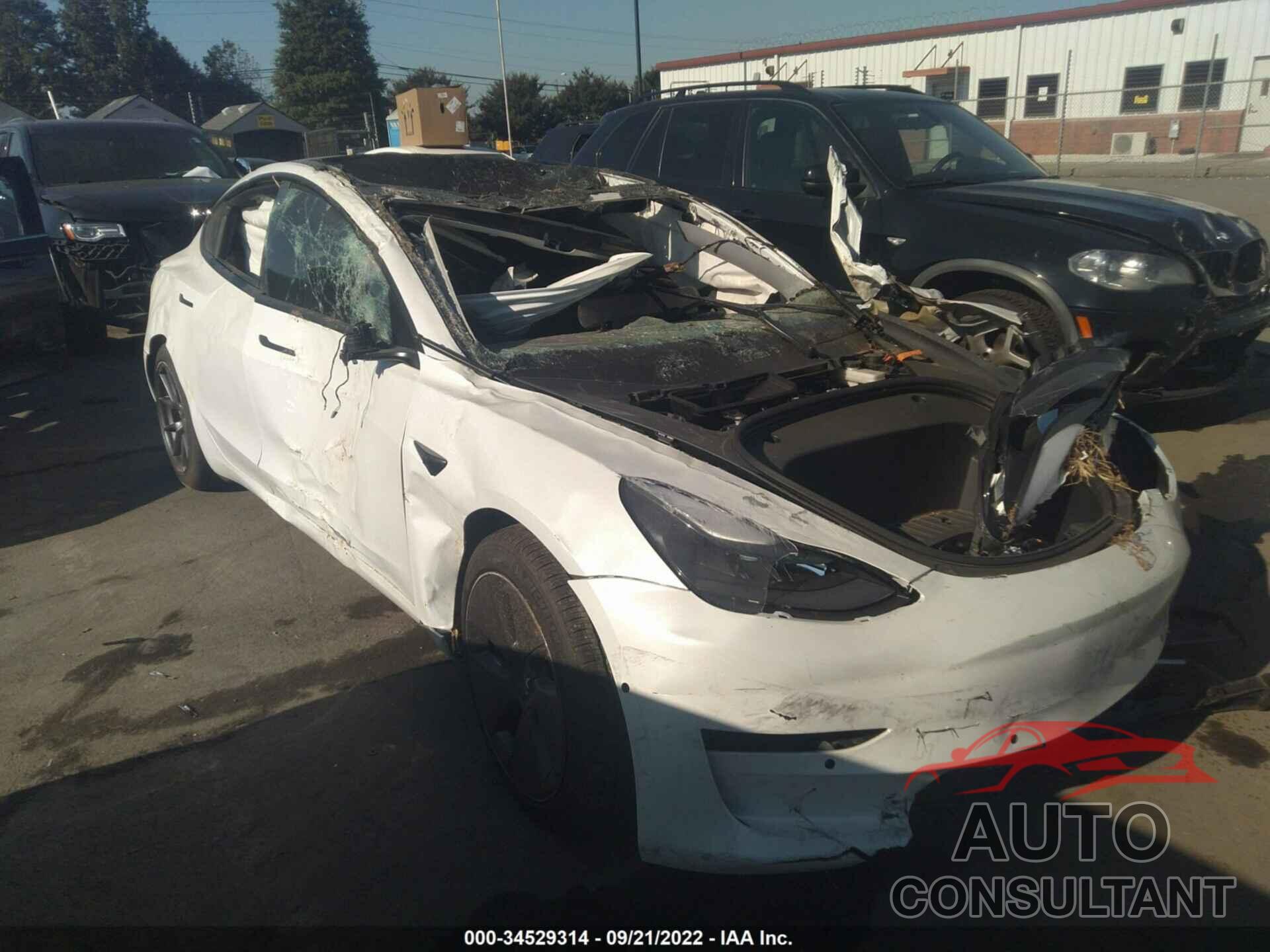 TESLA MODEL 3 2021 - 5YJ3E1EB6MF080779