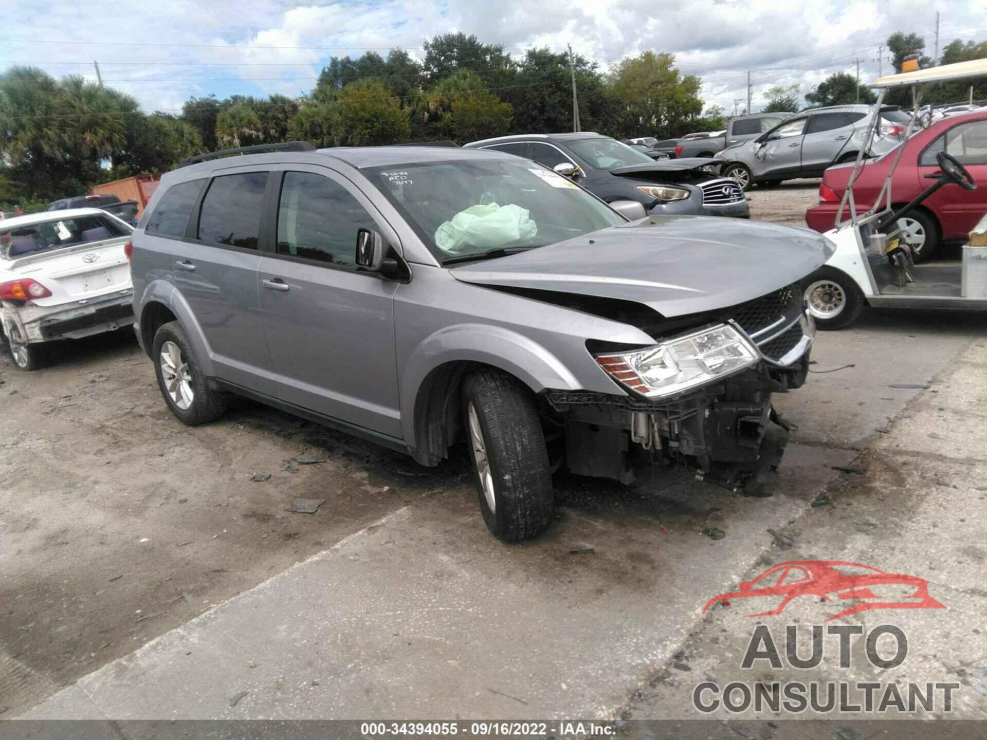 DODGE JOURNEY 2016 - 3C4PDCBB8GT157047