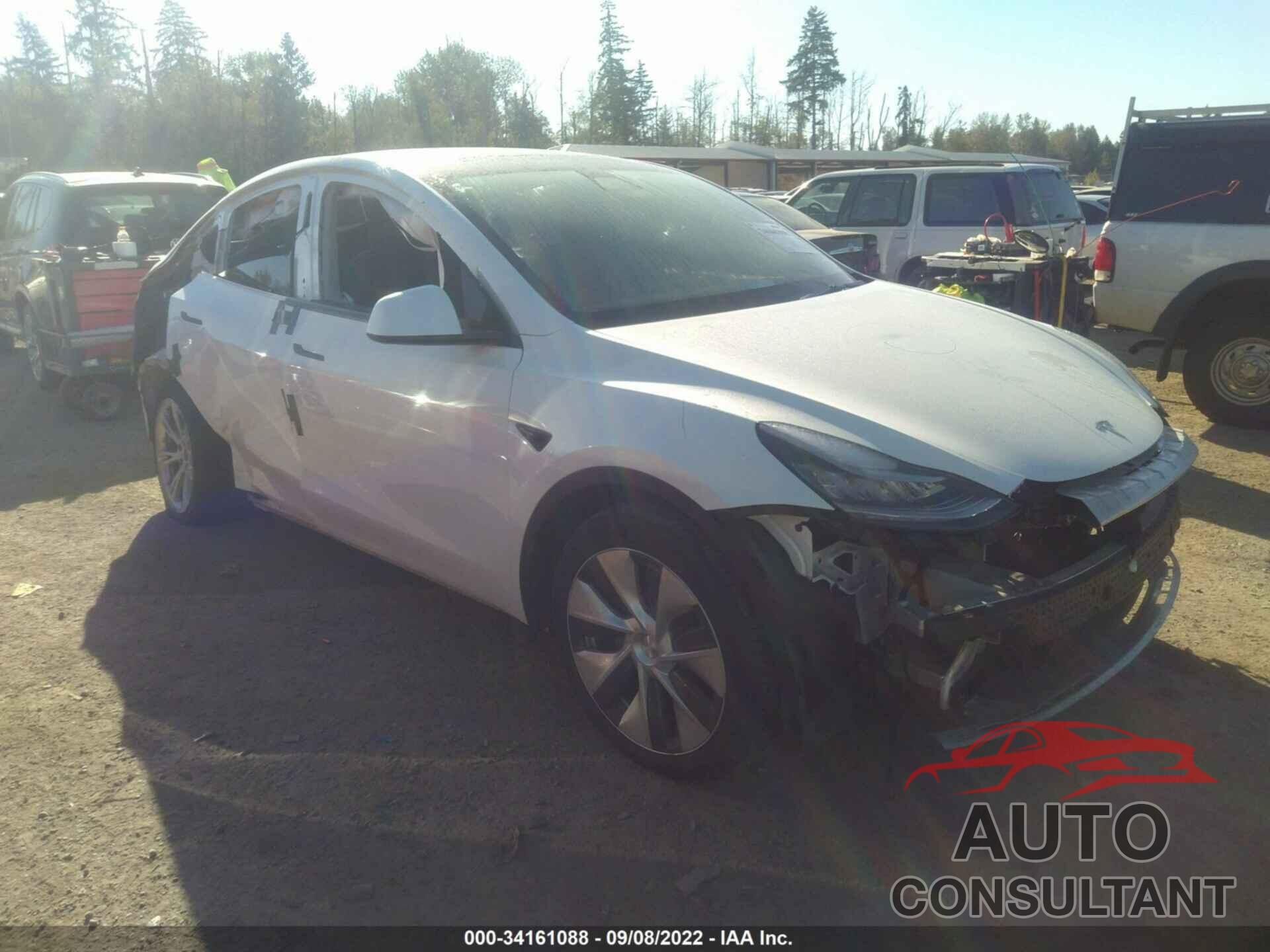 TESLA MODEL Y 2021 - 5YJYGAEE2MF296932