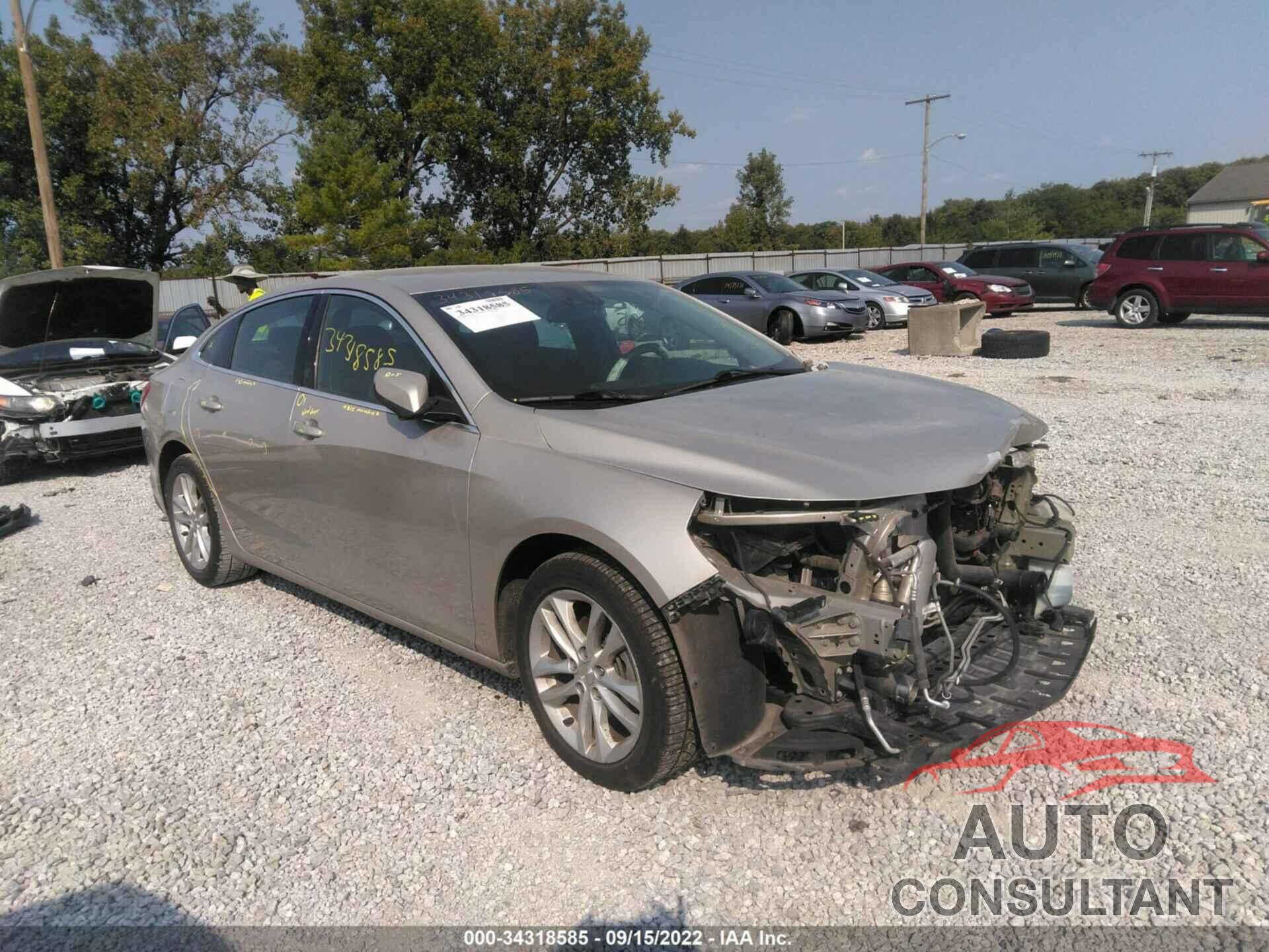 CHEVROLET MALIBU 2016 - 1G1ZF5SX7GF319554