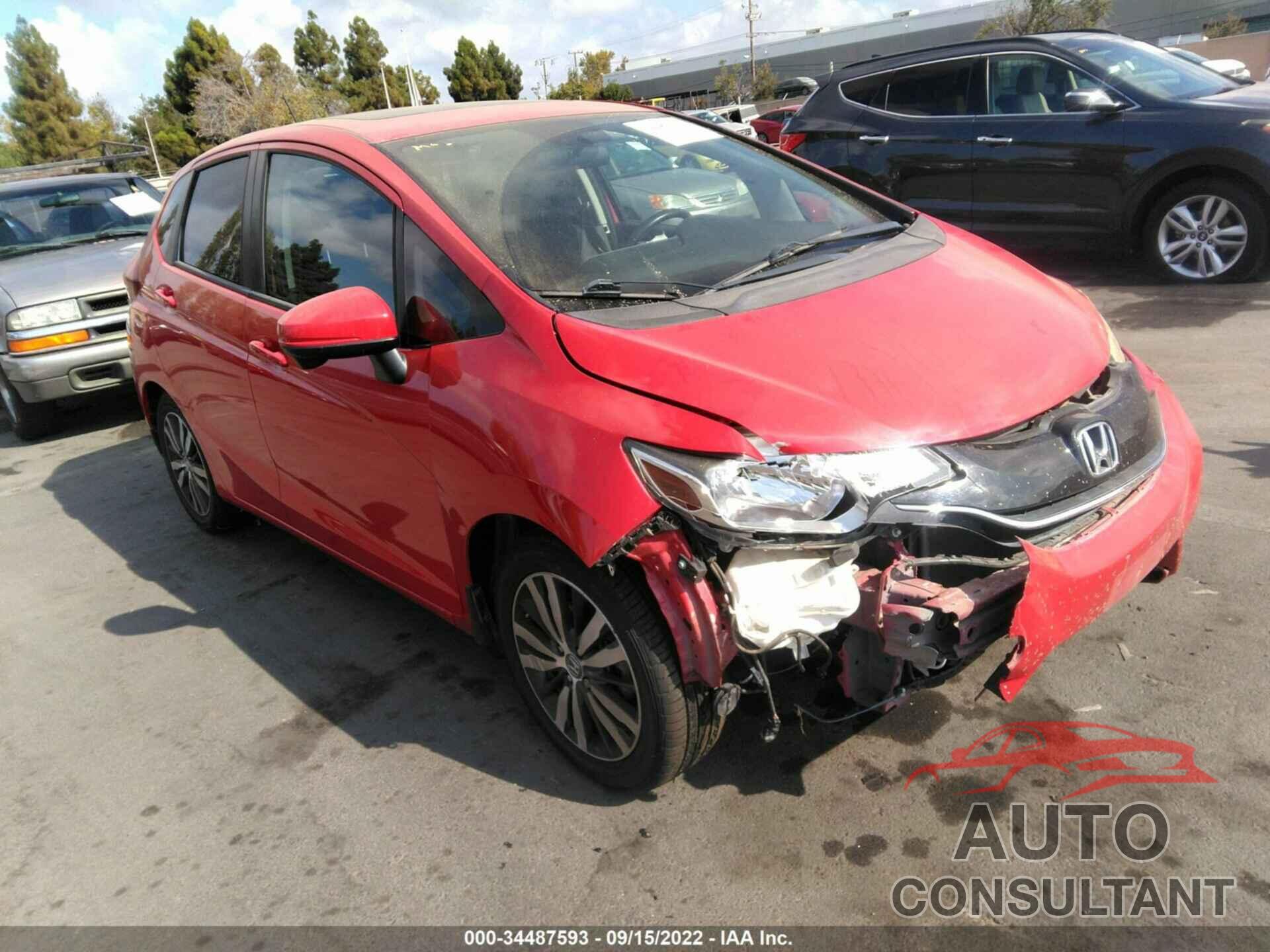 HONDA FIT 2016 - JHMGK5H73GX036532