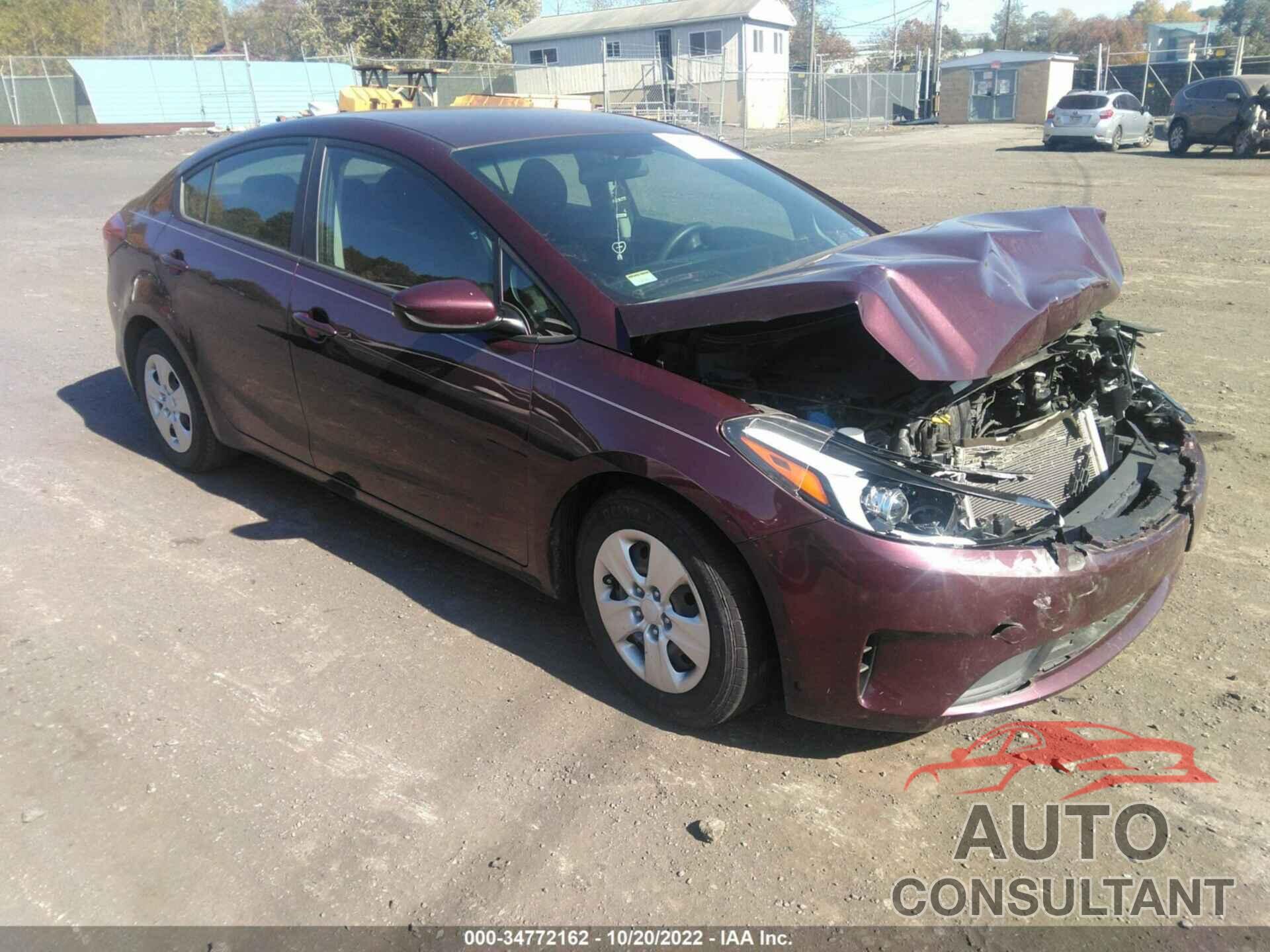 KIA FORTE 2018 - 3KPFK4A77JE181324