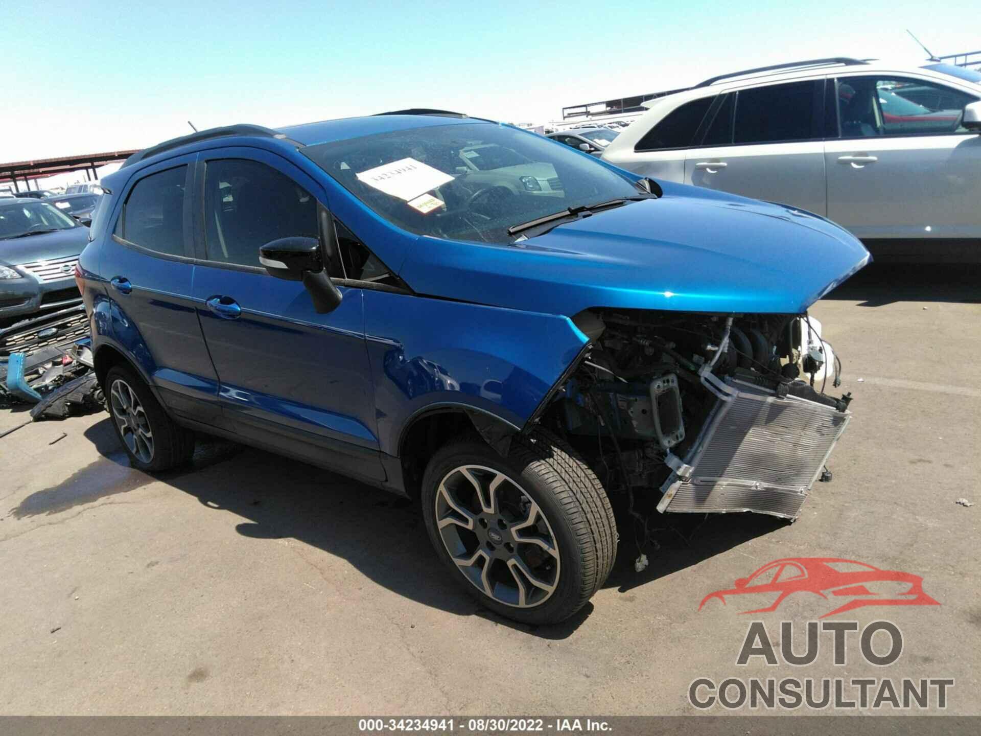 FORD ECOSPORT 2019 - MAJ6S3JL3KC282446