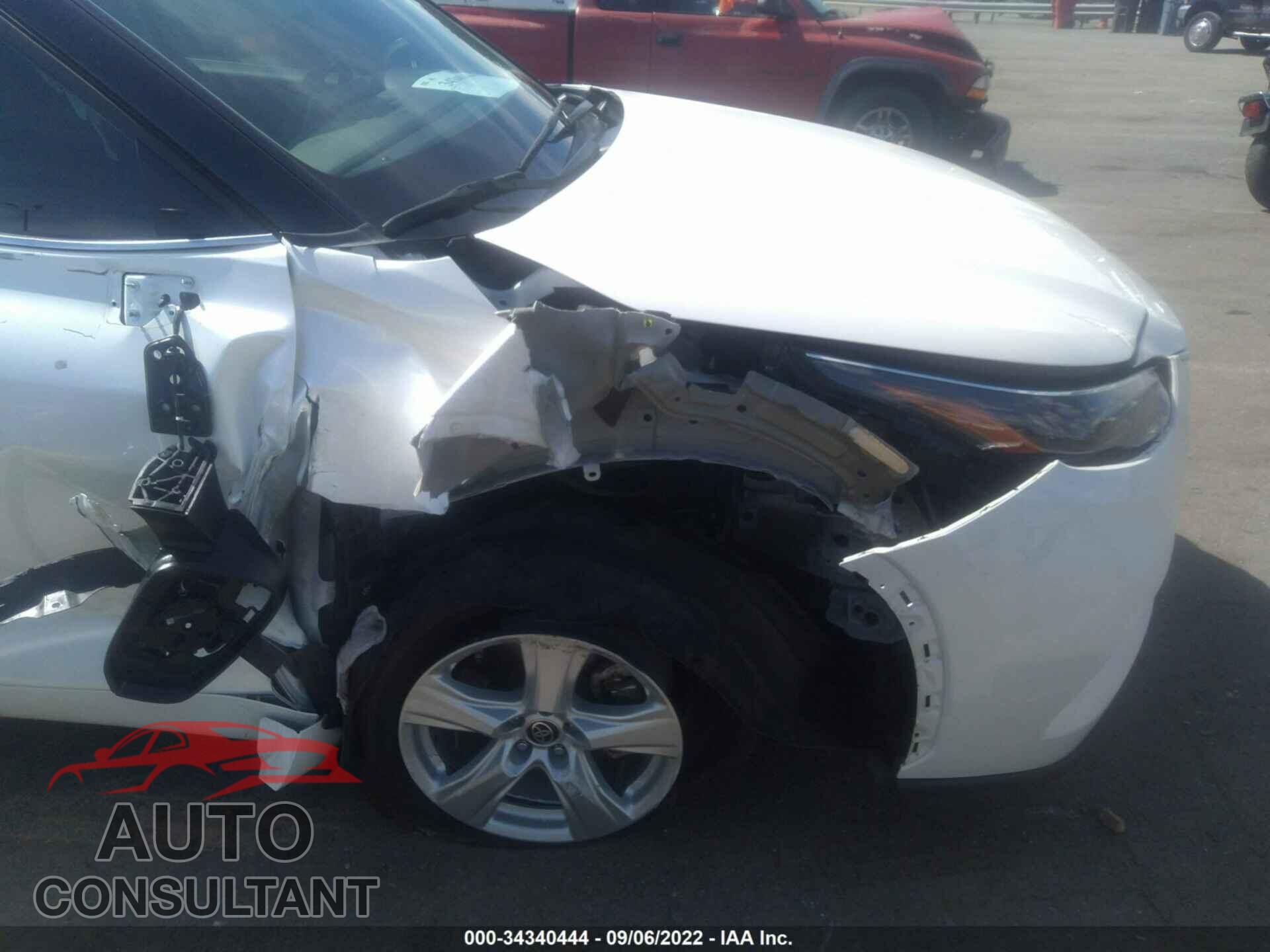 TOYOTA HIGHLANDER 2021 - 5TDZZRAH3MS044017