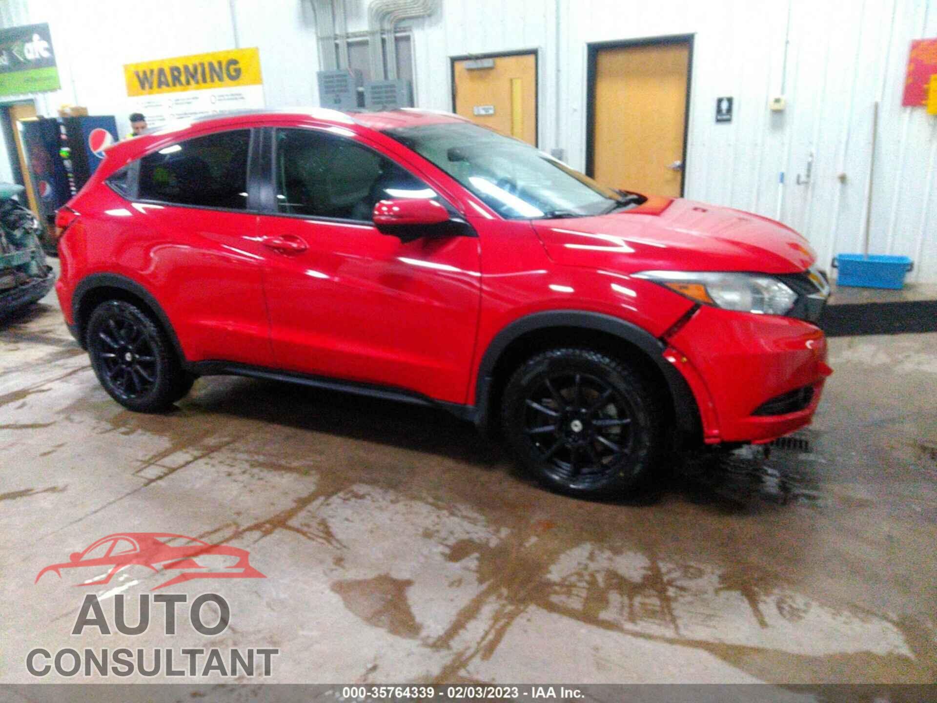 HONDA HR-V 2016 - 3CZRU6H78GM709812
