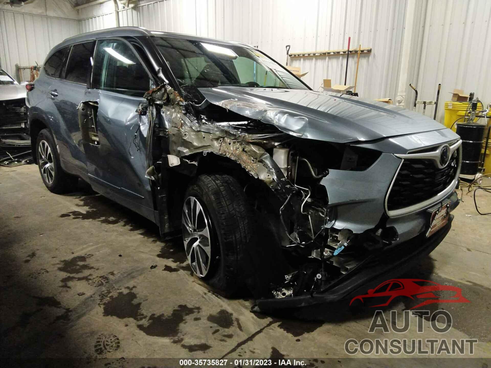 TOYOTA HIGHLANDER 2020 - 5TDGZRBH5LS015476