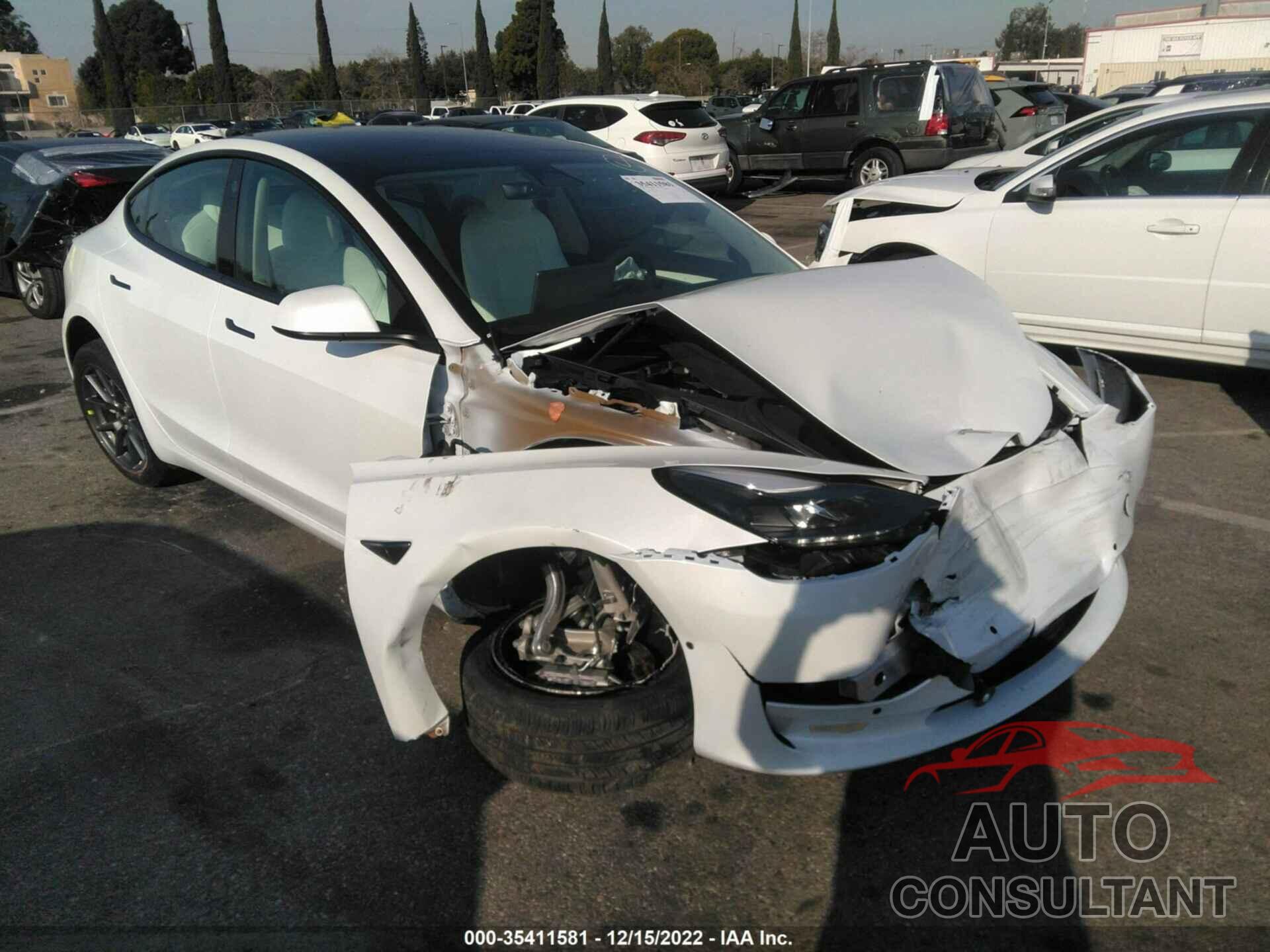 TESLA MODEL 3 2022 - 5YJ3E1EA6NF317733