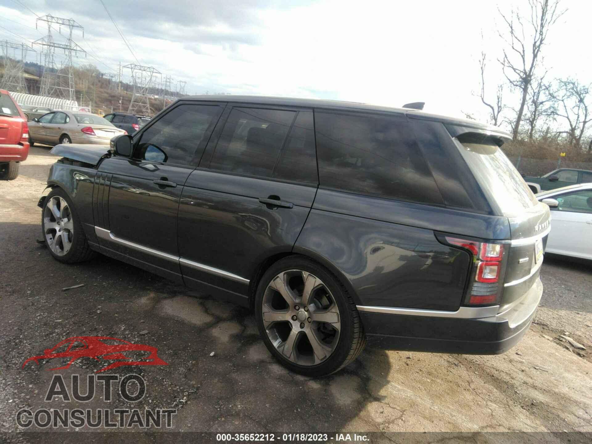 LAND ROVER RANGE ROVER 2017 - SALGS2FE3HA367948