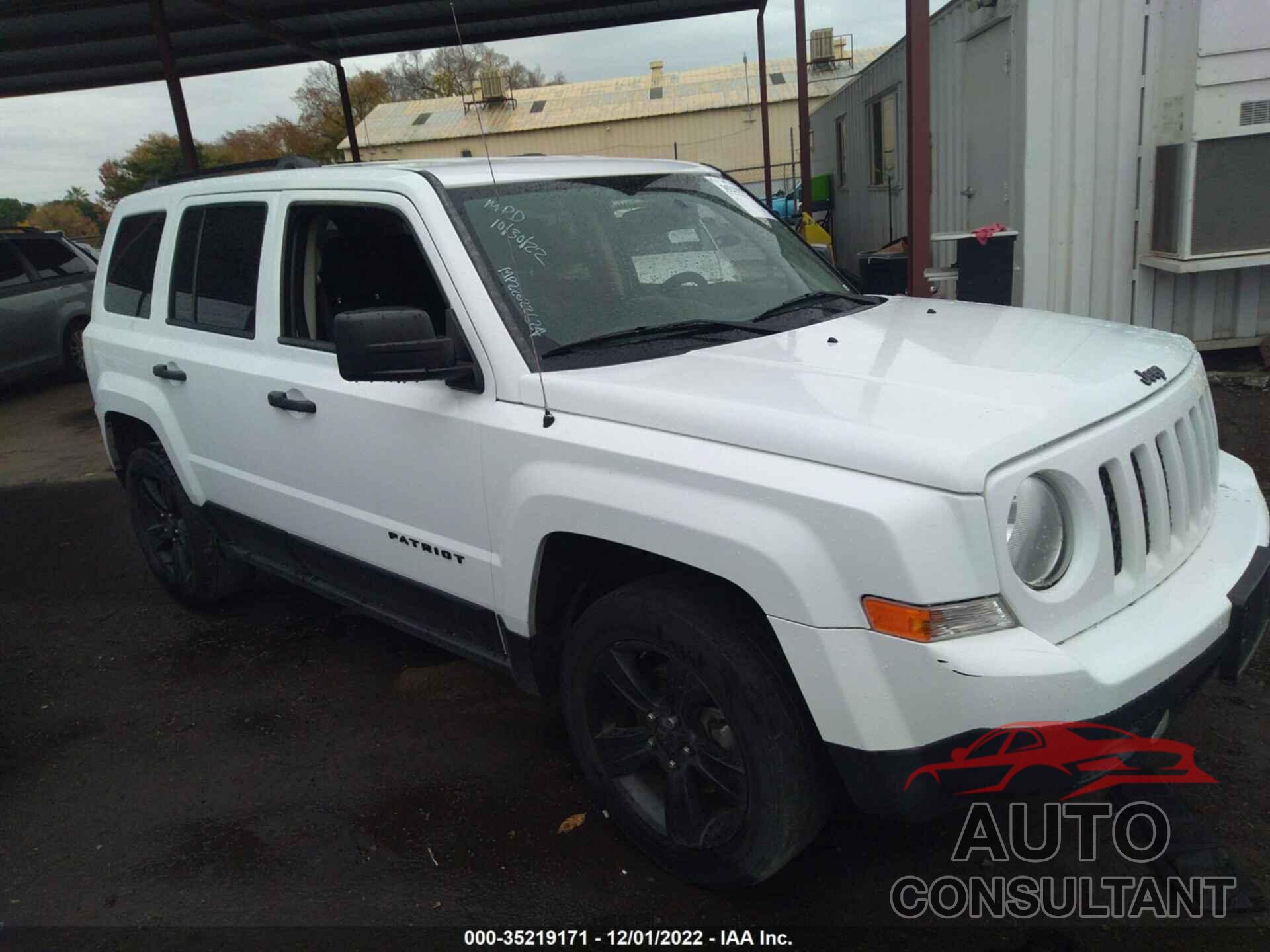 JEEP PATRIOT 2015 - 1C4NJPBAXFD209247