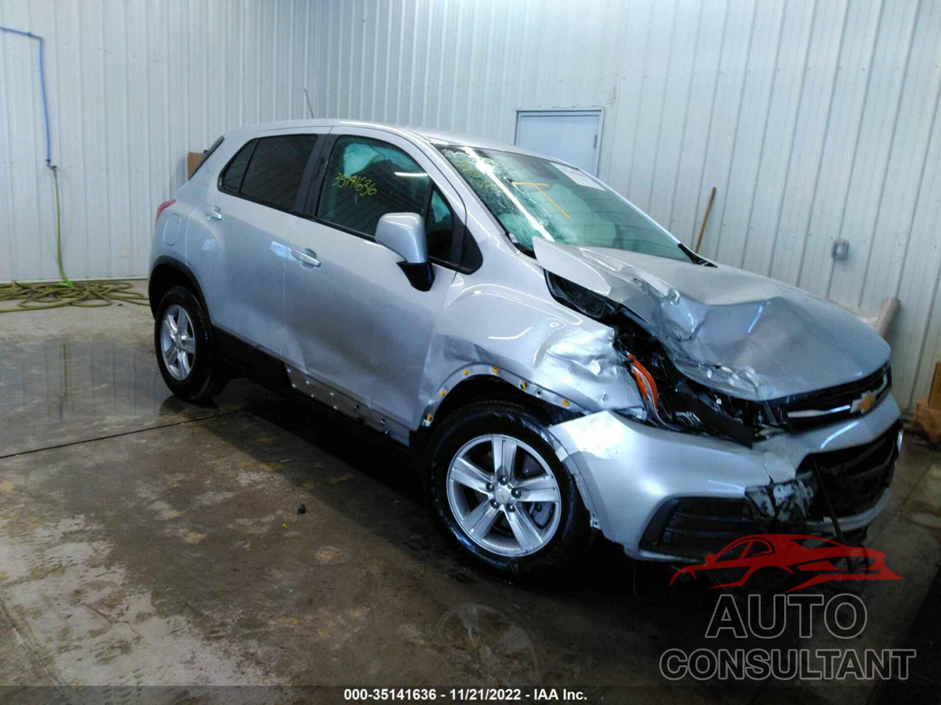 CHEVROLET TRAX 2022 - KL7CJKSM2NB541792