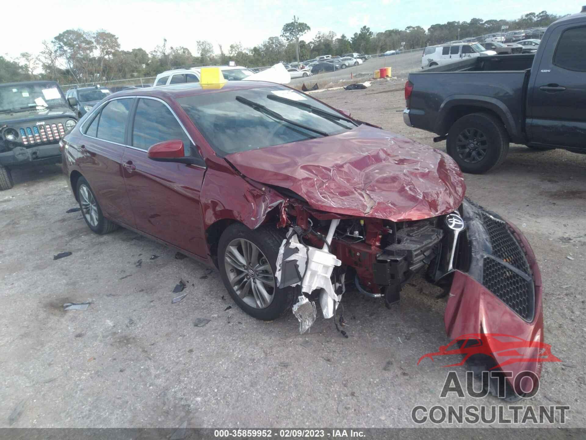TOYOTA CAMRY 2017 - 4T1BF1FK1HU777972
