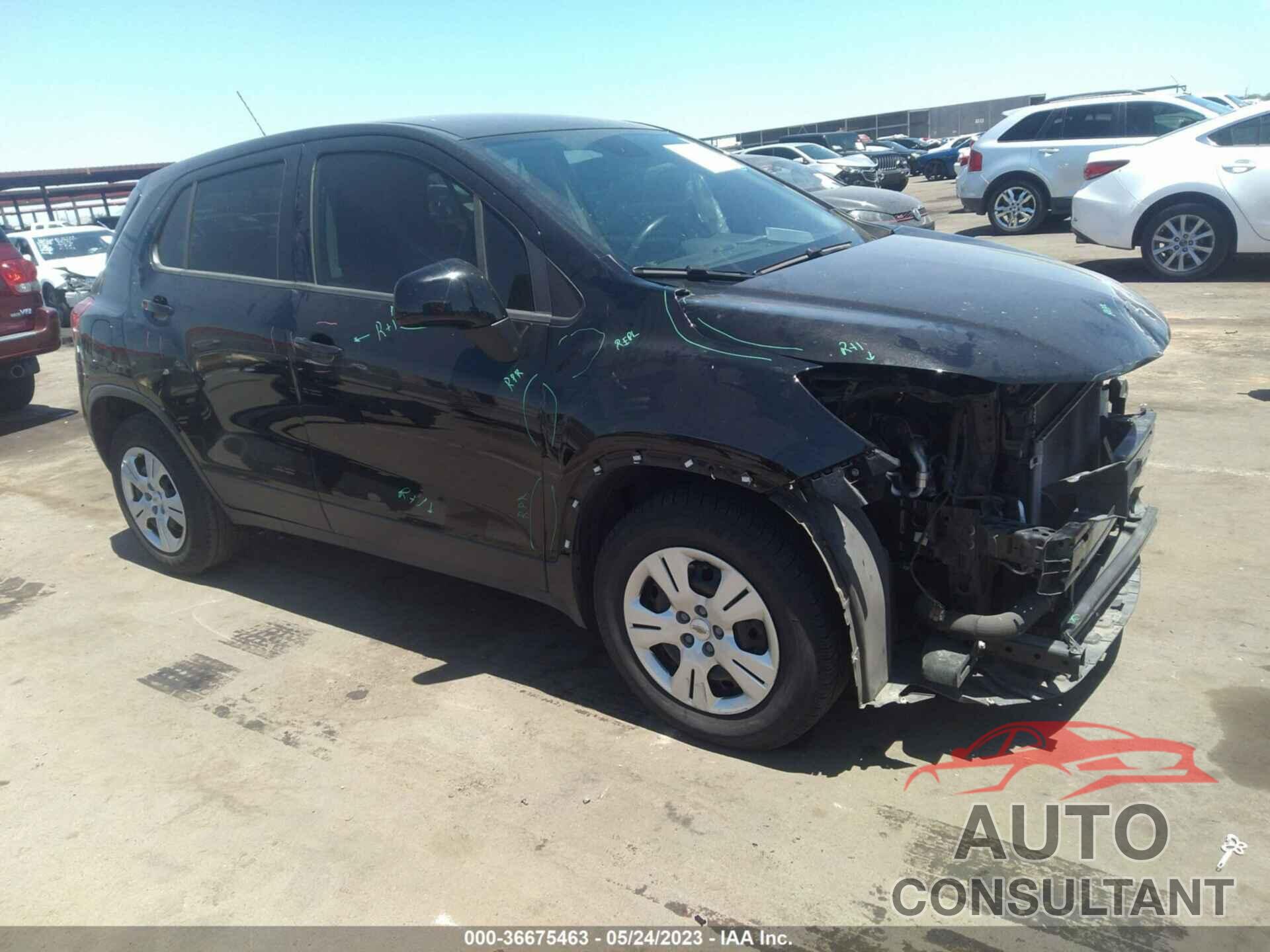 CHEVROLET TRAX 2018 - 3GNCJKSB9JL395795