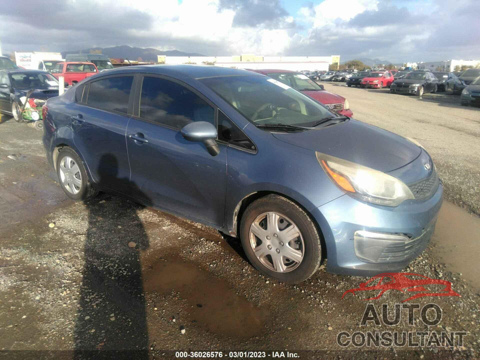 KIA RIO 2016 - KNADM4A33G6669874