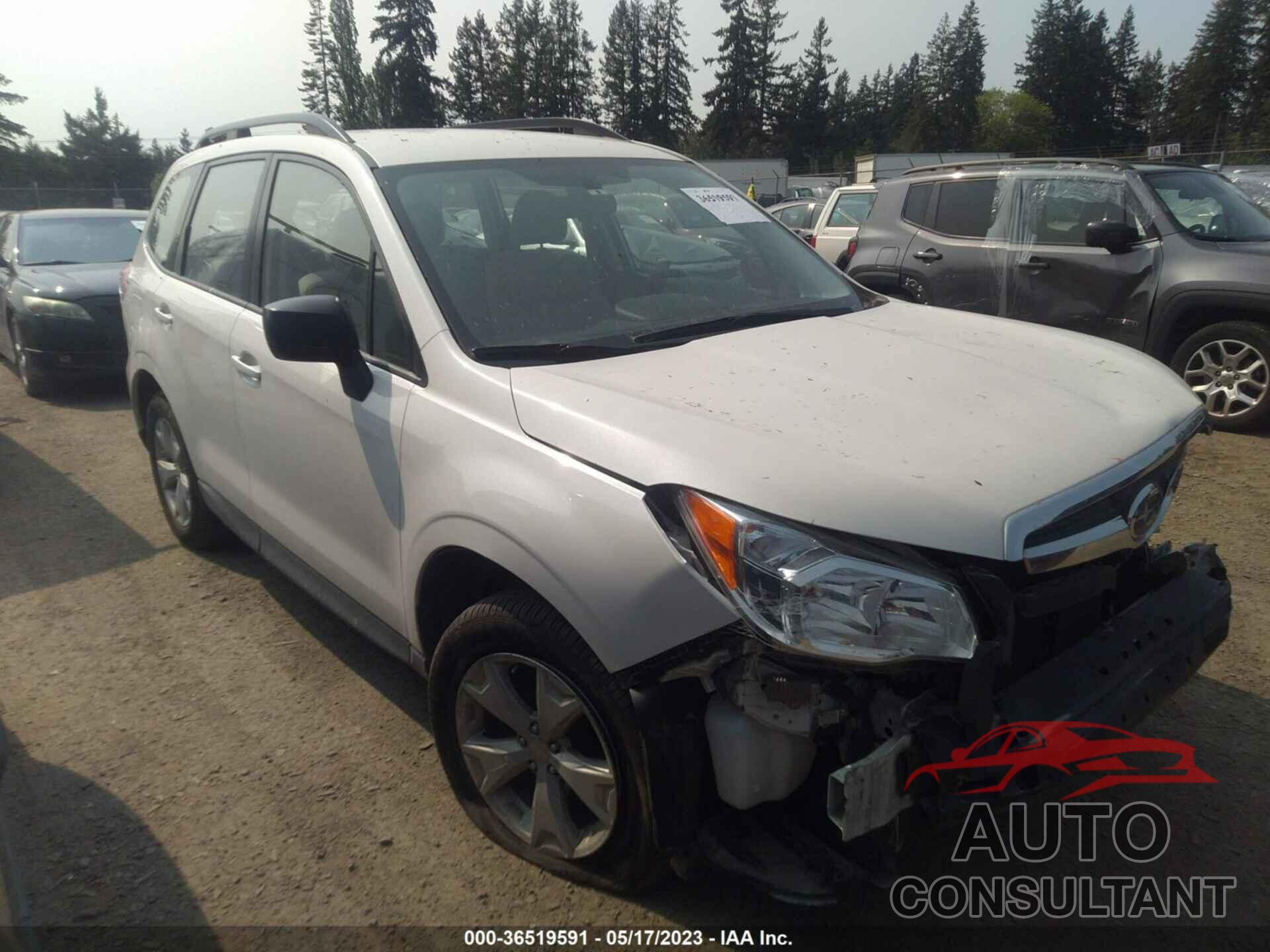 SUBARU FORESTER 2016 - JF2SJABCXGH520397