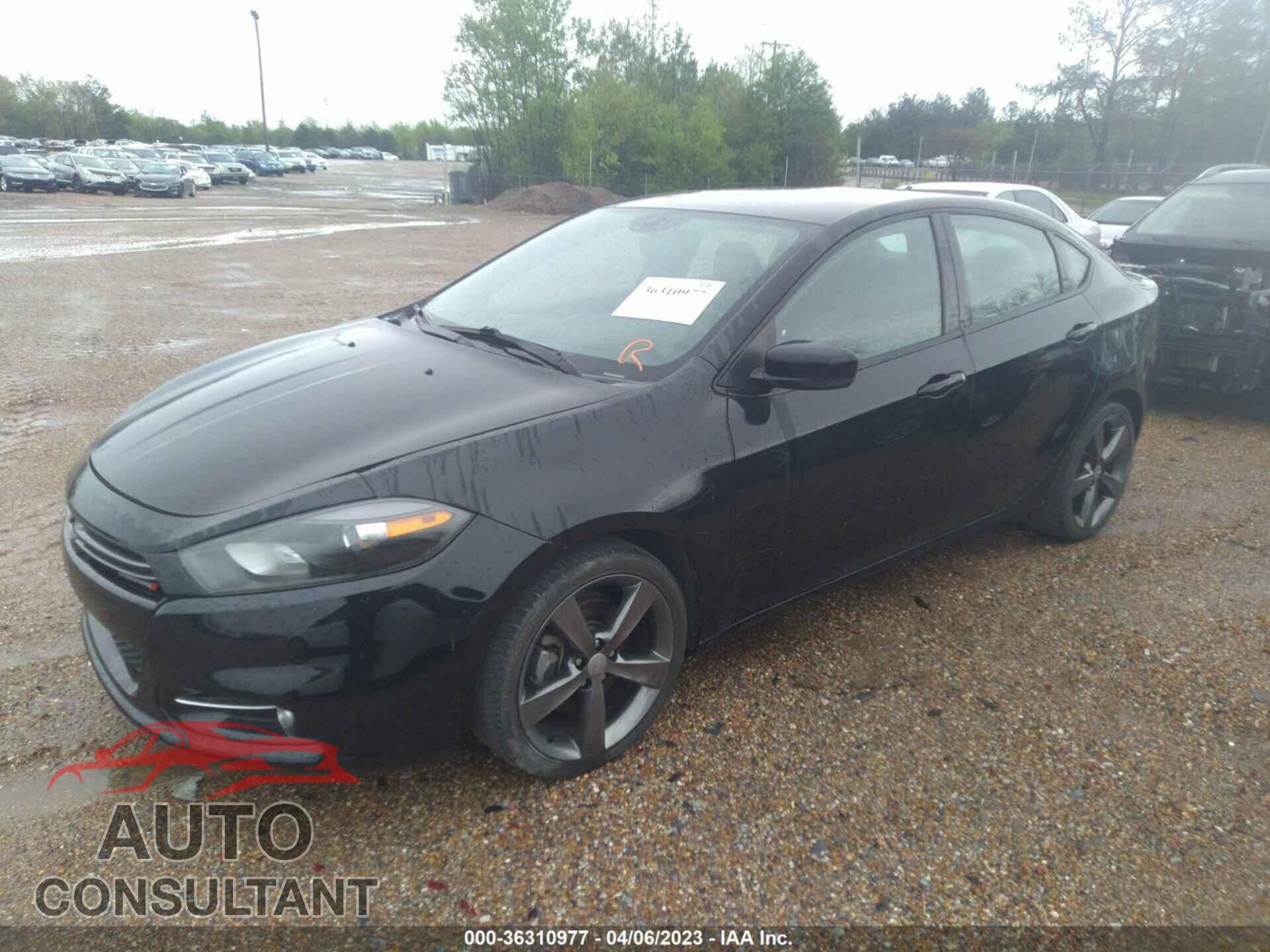 DODGE DART 2015 - 1C3CDFEB5FD378108