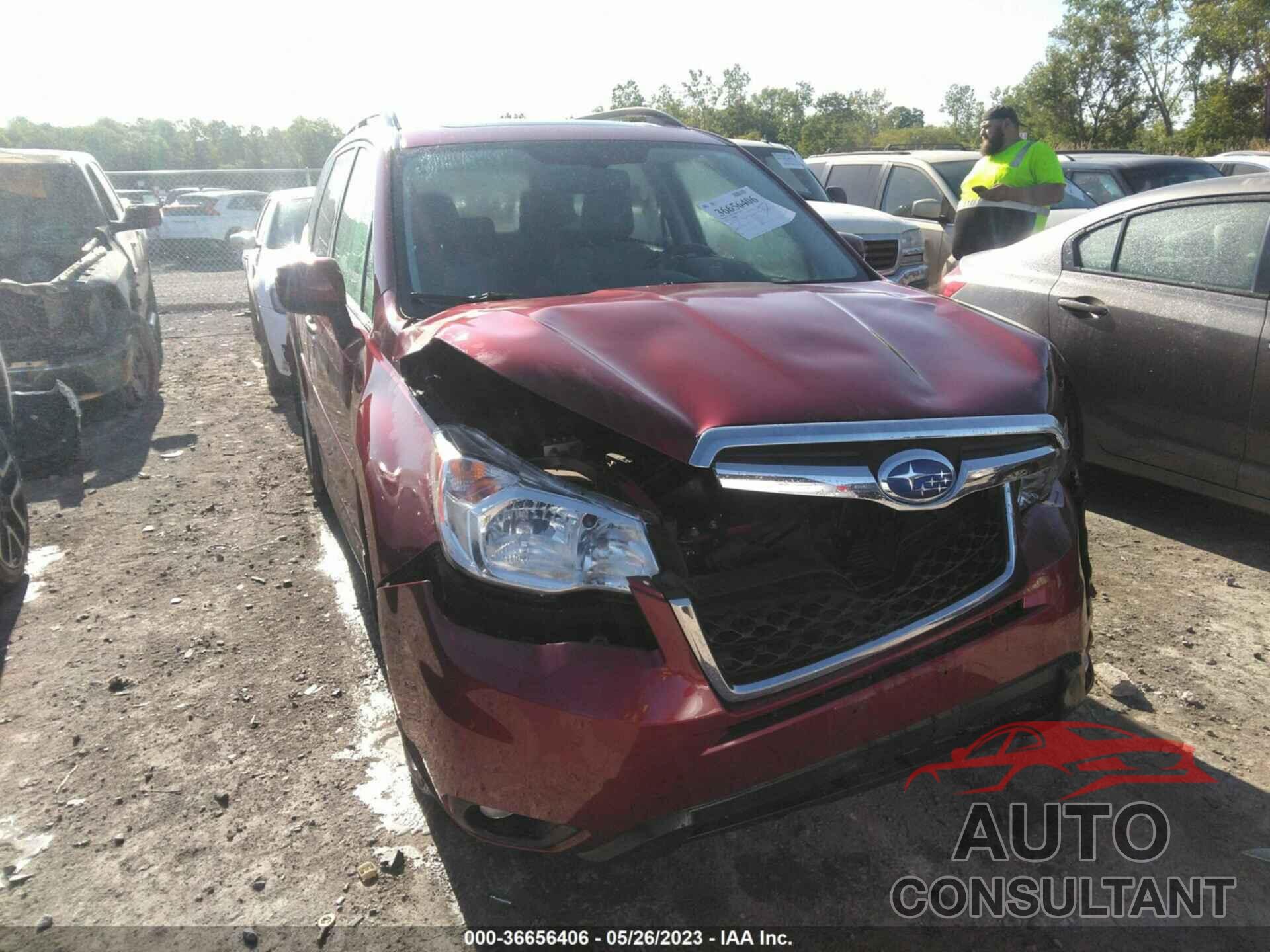 SUBARU FORESTER 2016 - JF2SJAHC2GH551232