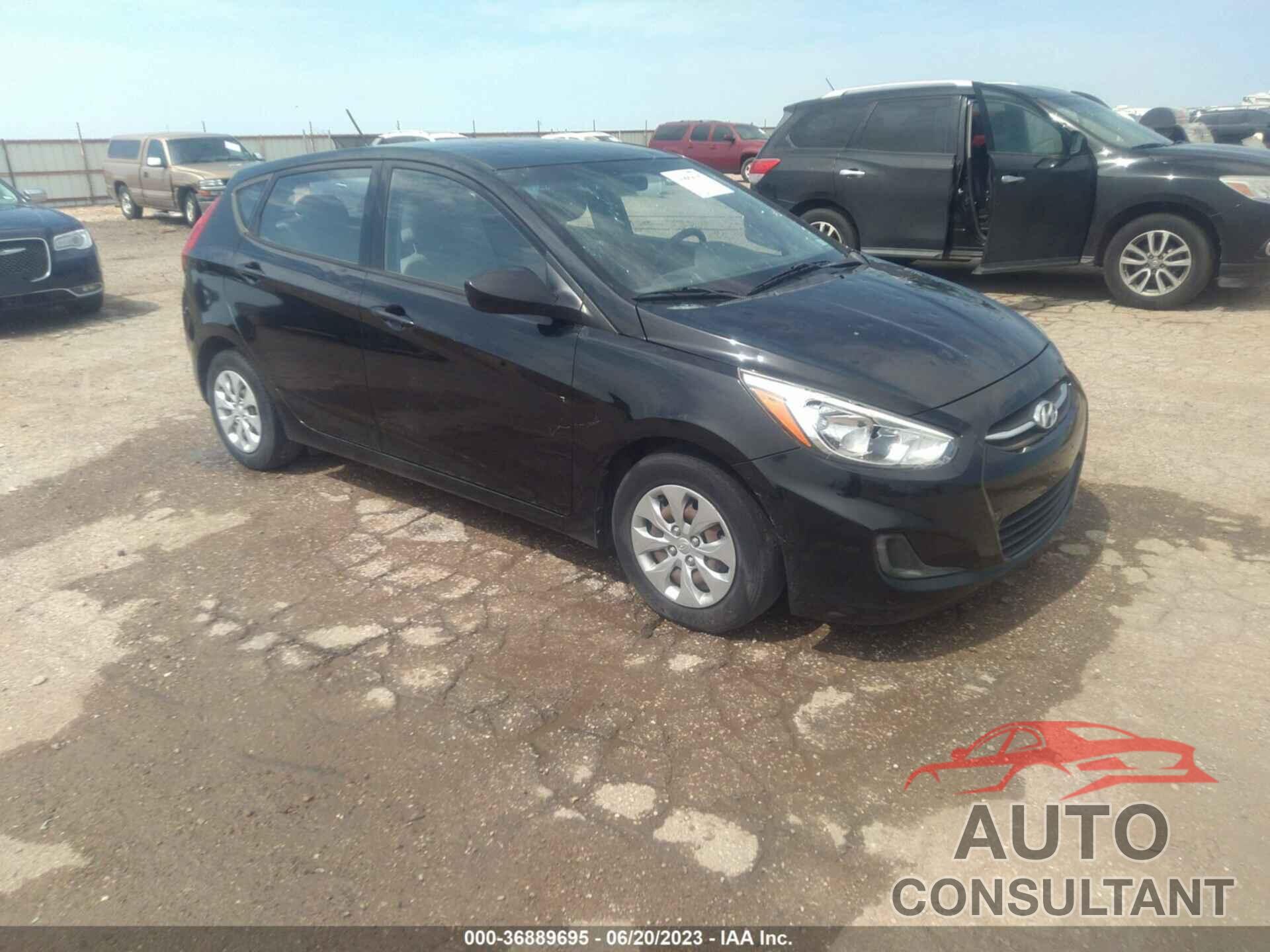 HYUNDAI ACCENT 2016 - KMHCT5AE9GU263842