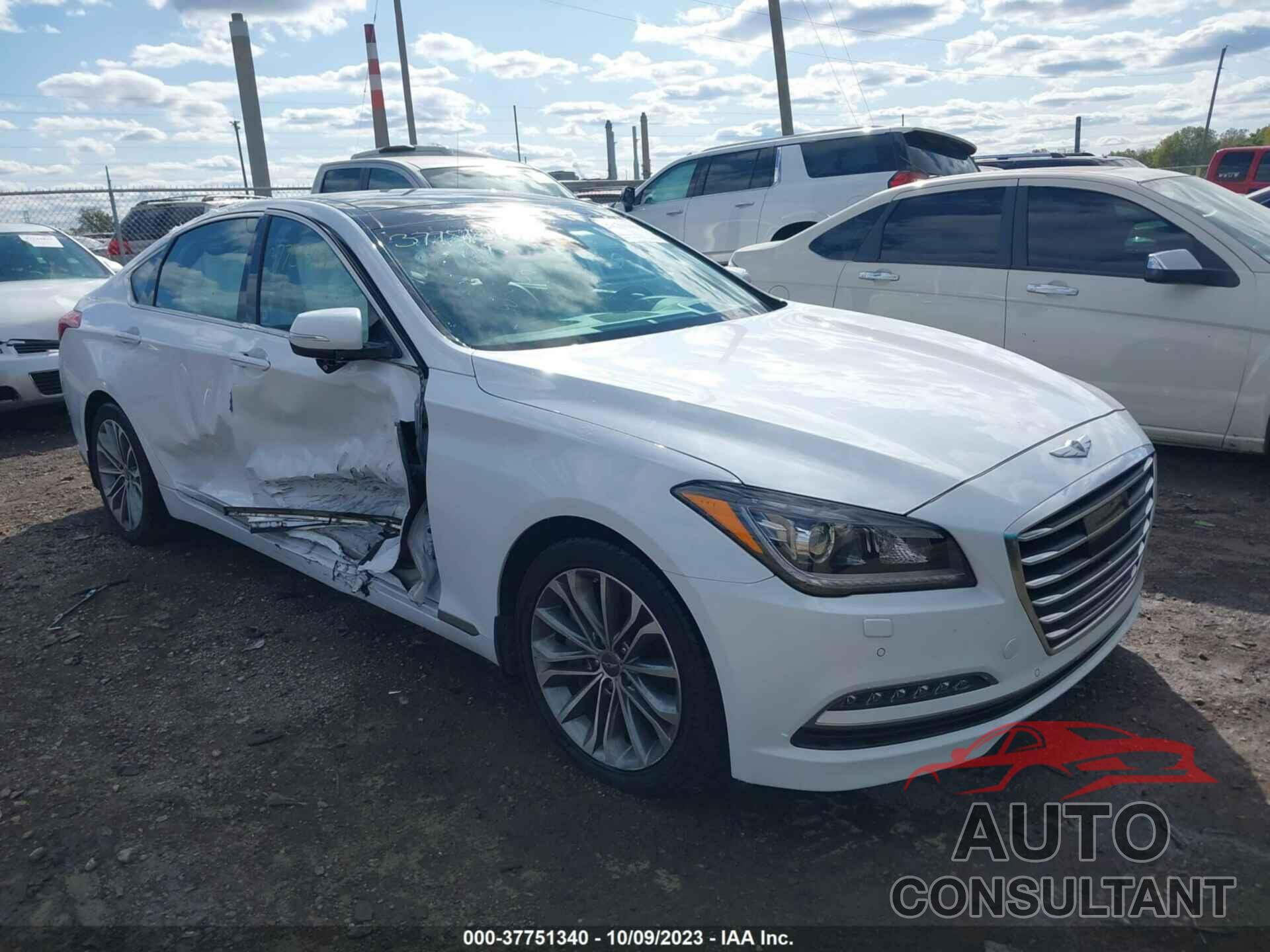 HYUNDAI GENESIS 2016 - KMHGN4JE0GU125452