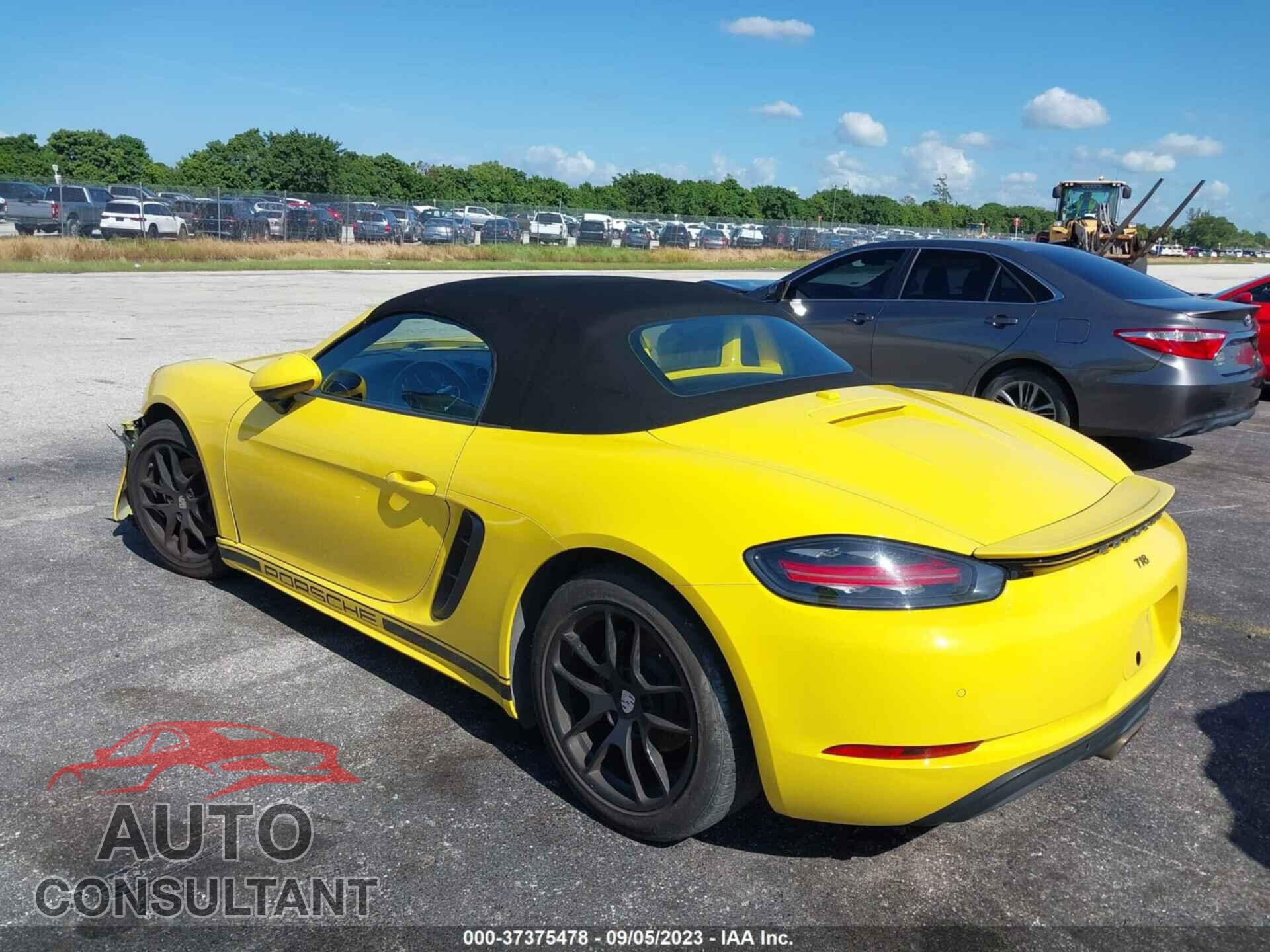 PORSCHE 718 BOXSTER 2017 - WP0CA2A88HS221145