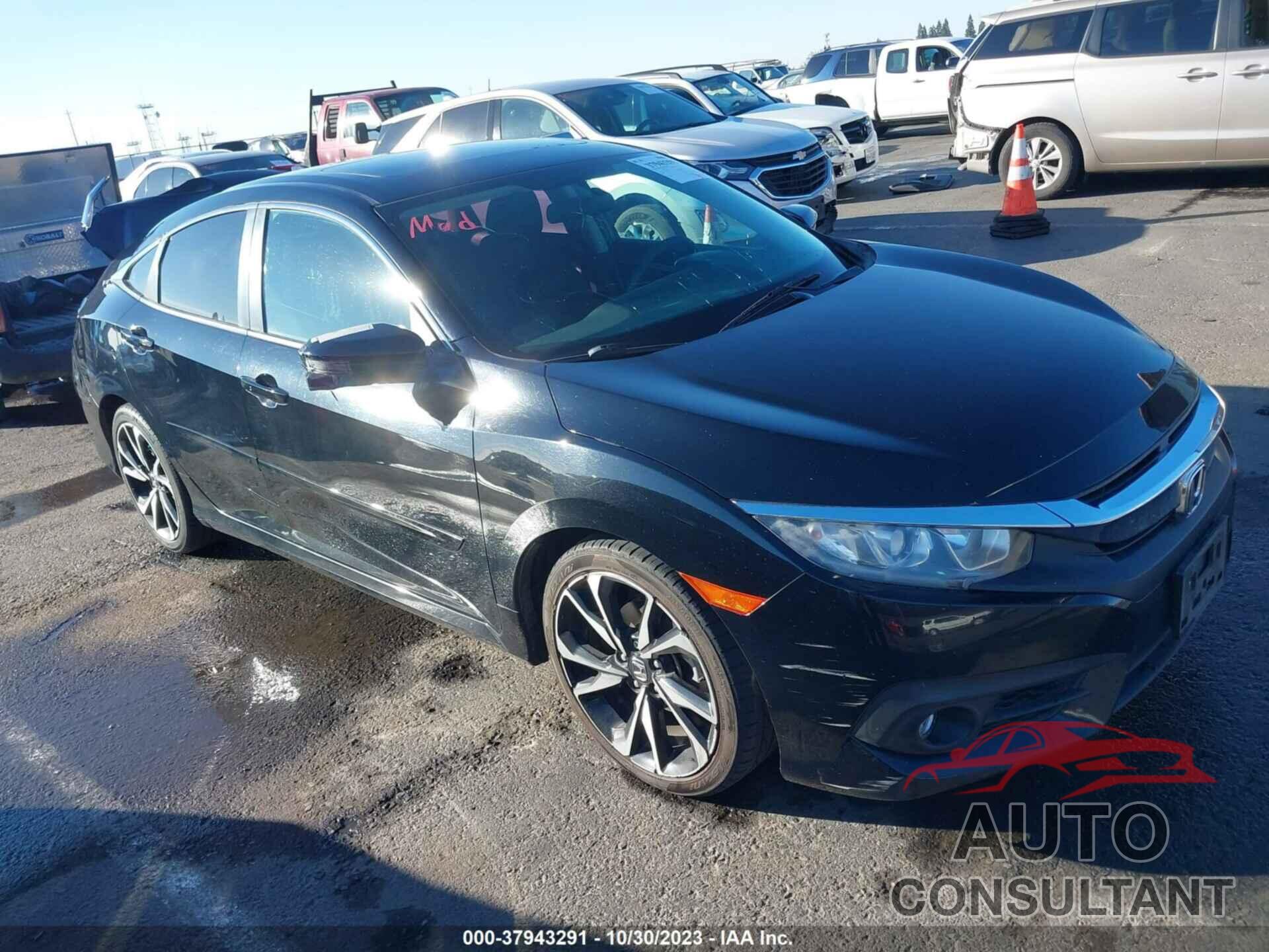 HONDA CIVIC SEDAN 2017 - 19XFC1F30HE211095